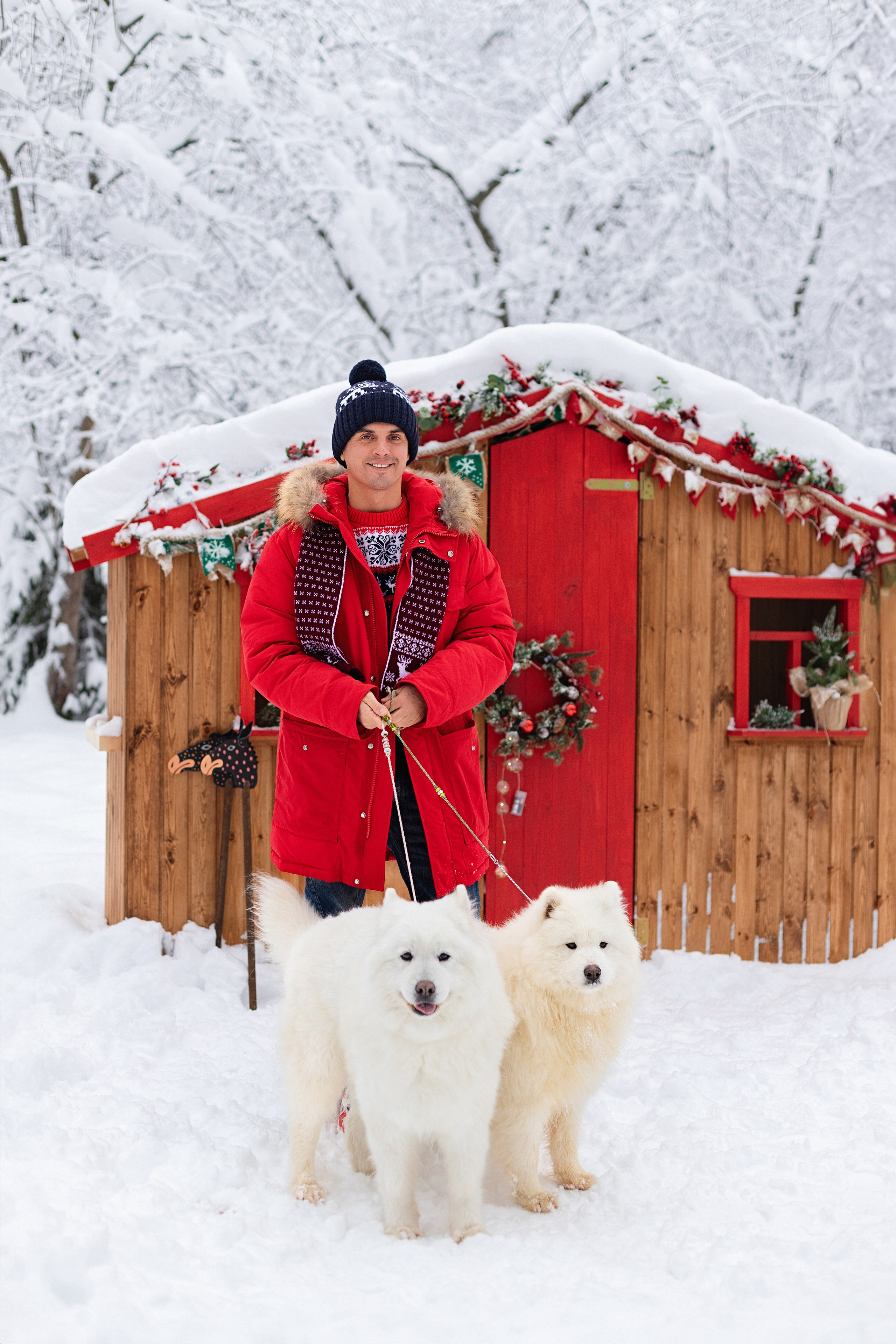 Фотосессия в зимнем лесу для пары. Трубинова Екатерина | Семейный фотограф | Москва