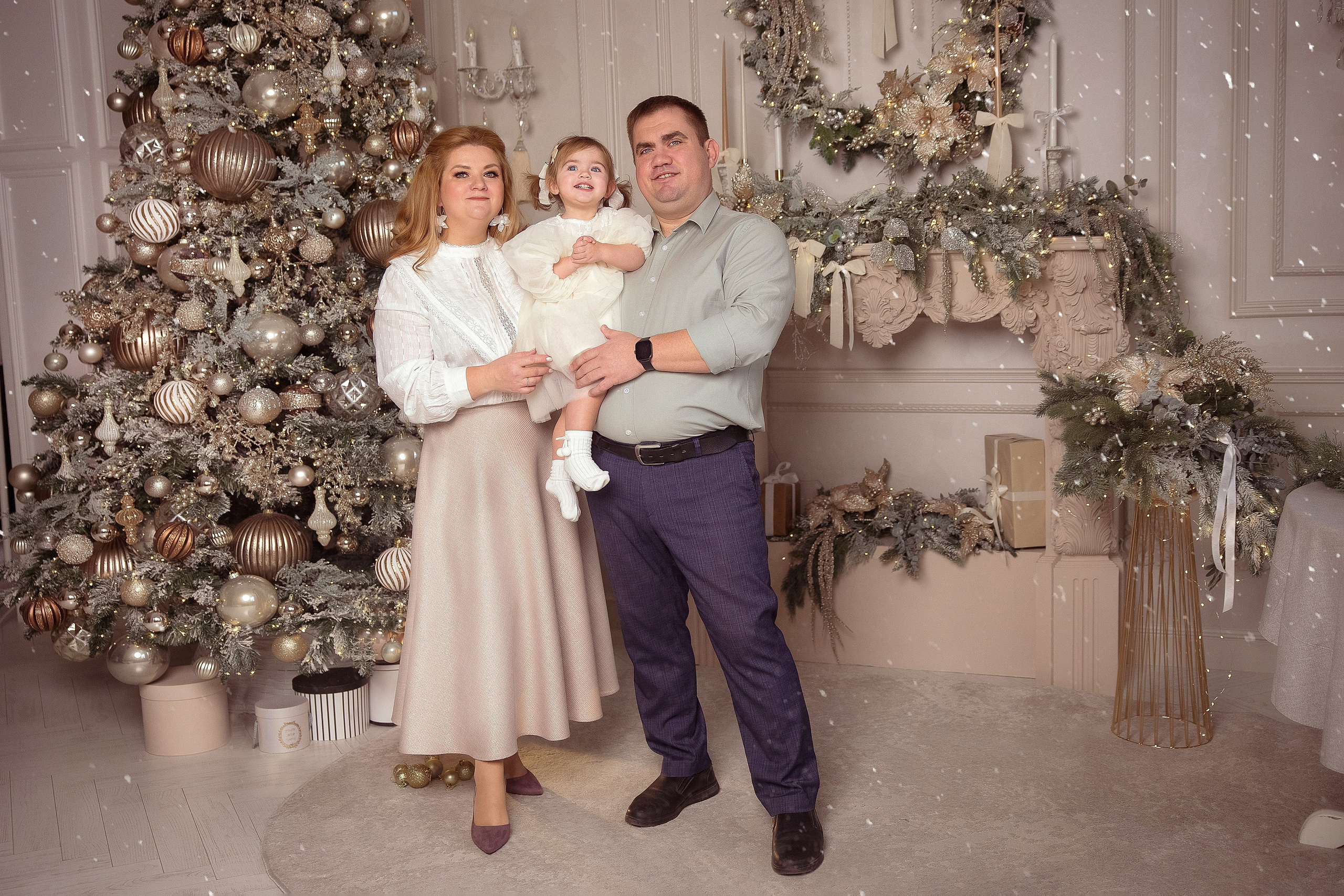 Катя, Антон и Аксинья. Фотограф на крещение и венчание