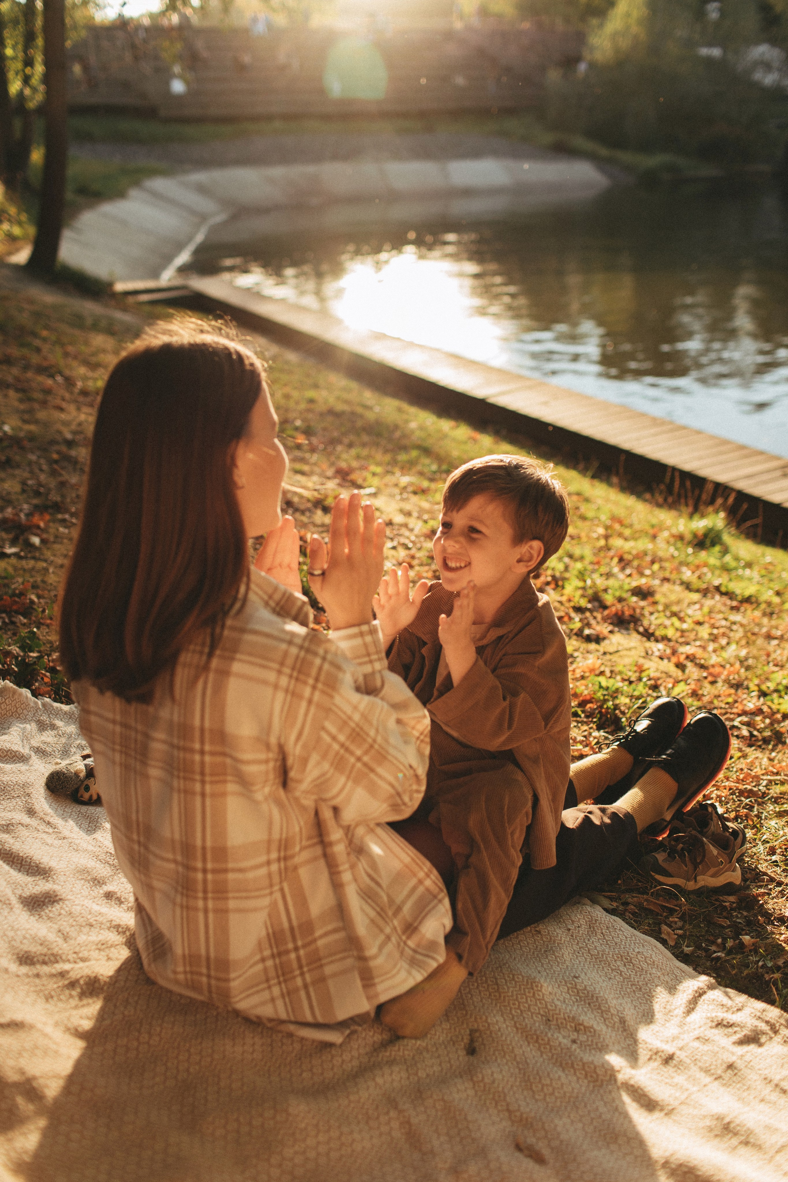 Такая теплая осень. Семейный фотограф в Москве