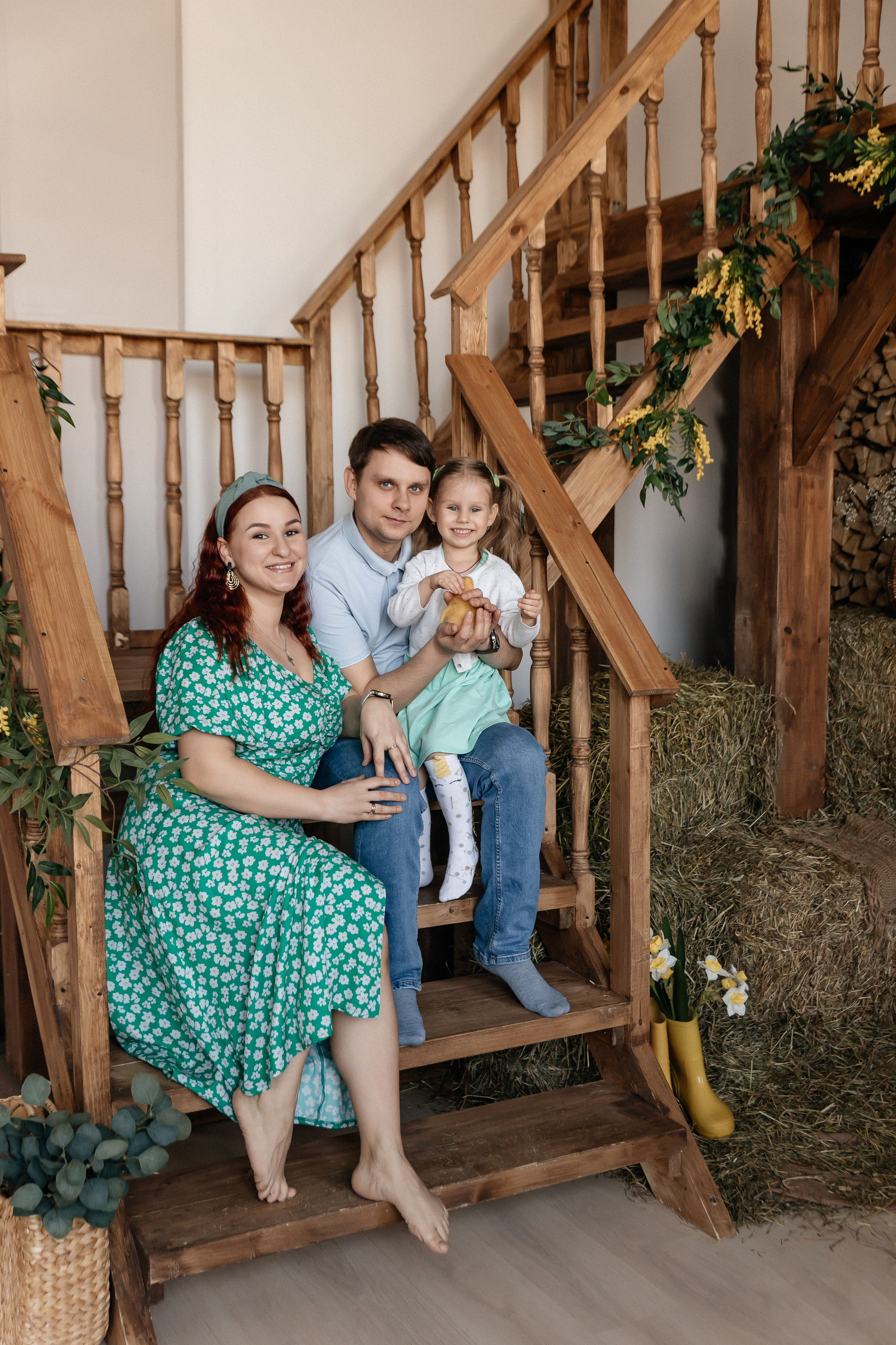 Даша, Павел и София. Семейный фотограф Минск Усова Ольга