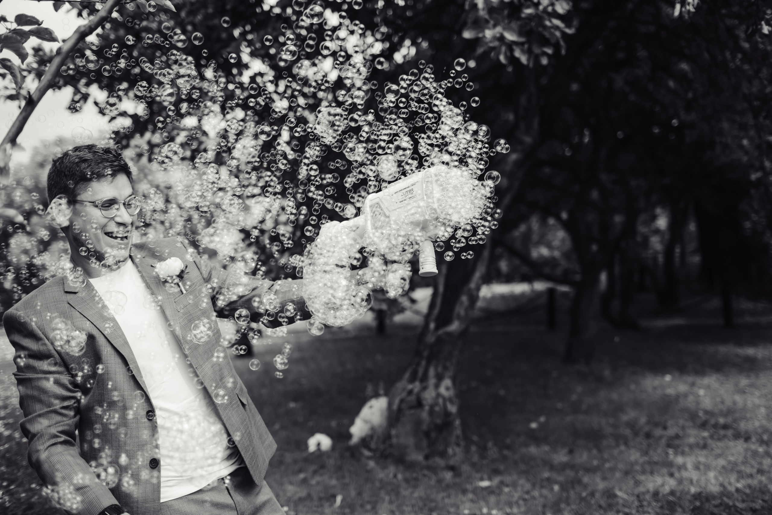 Евгения и Илья ЧБ. Свадебный фотограф в Москве Екатерина Огарская