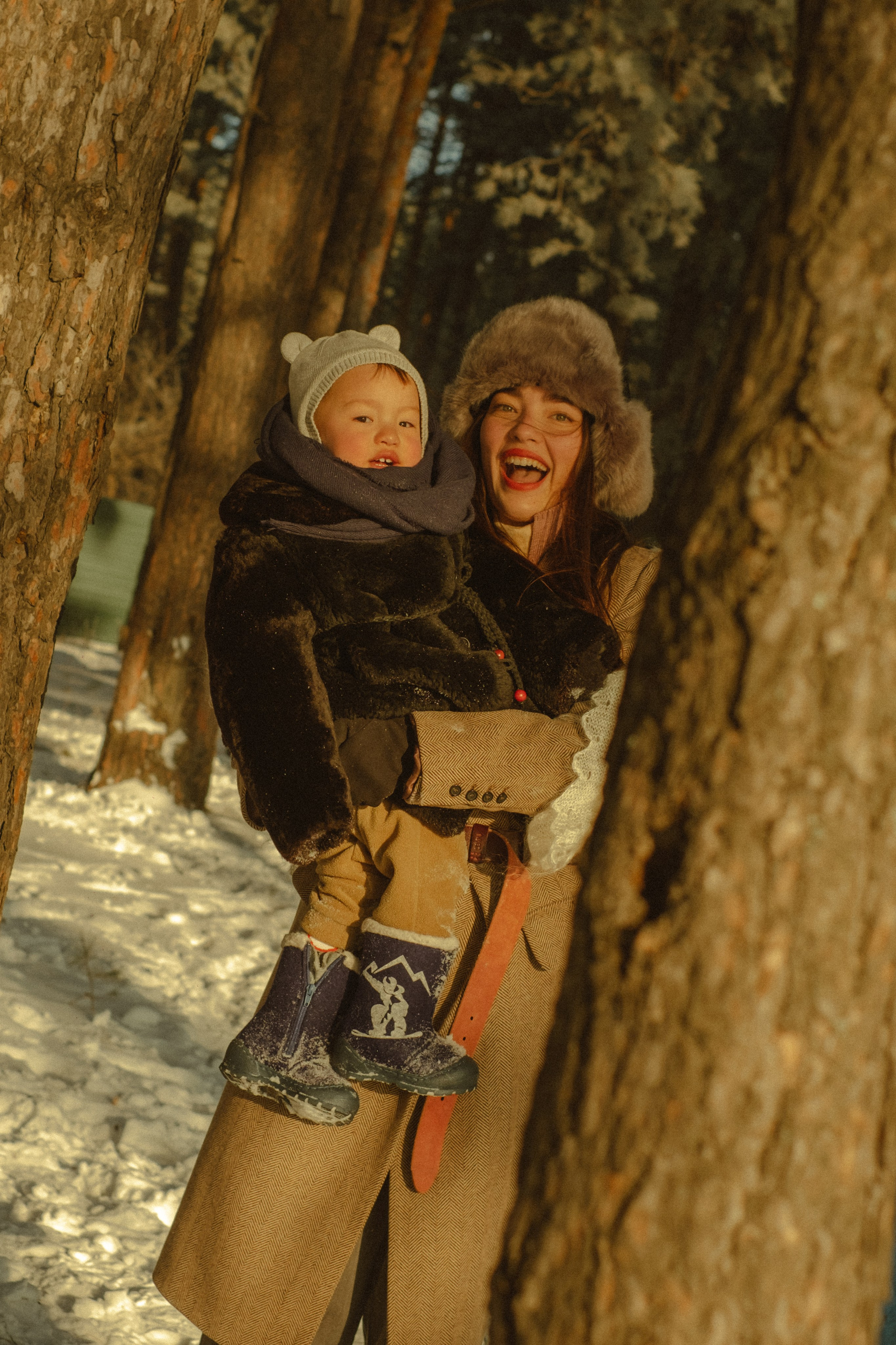 Ксюша, Том и Кирин | в стиле СССР. Фотограф в Новосибирске Диана Ильиных