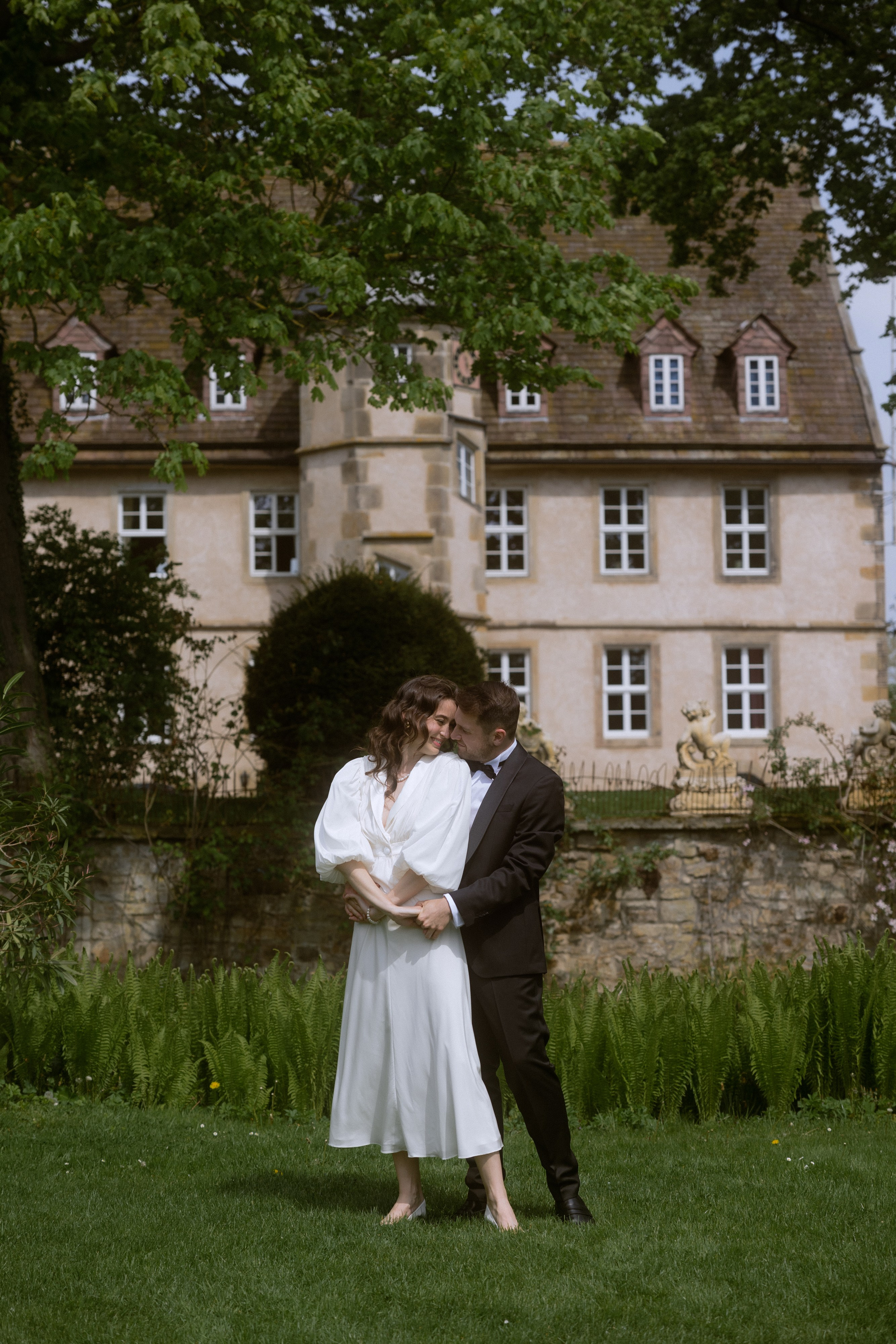 Germany, Schloss Hamerstein. Hochzeitsfotografin Galina Bikowez