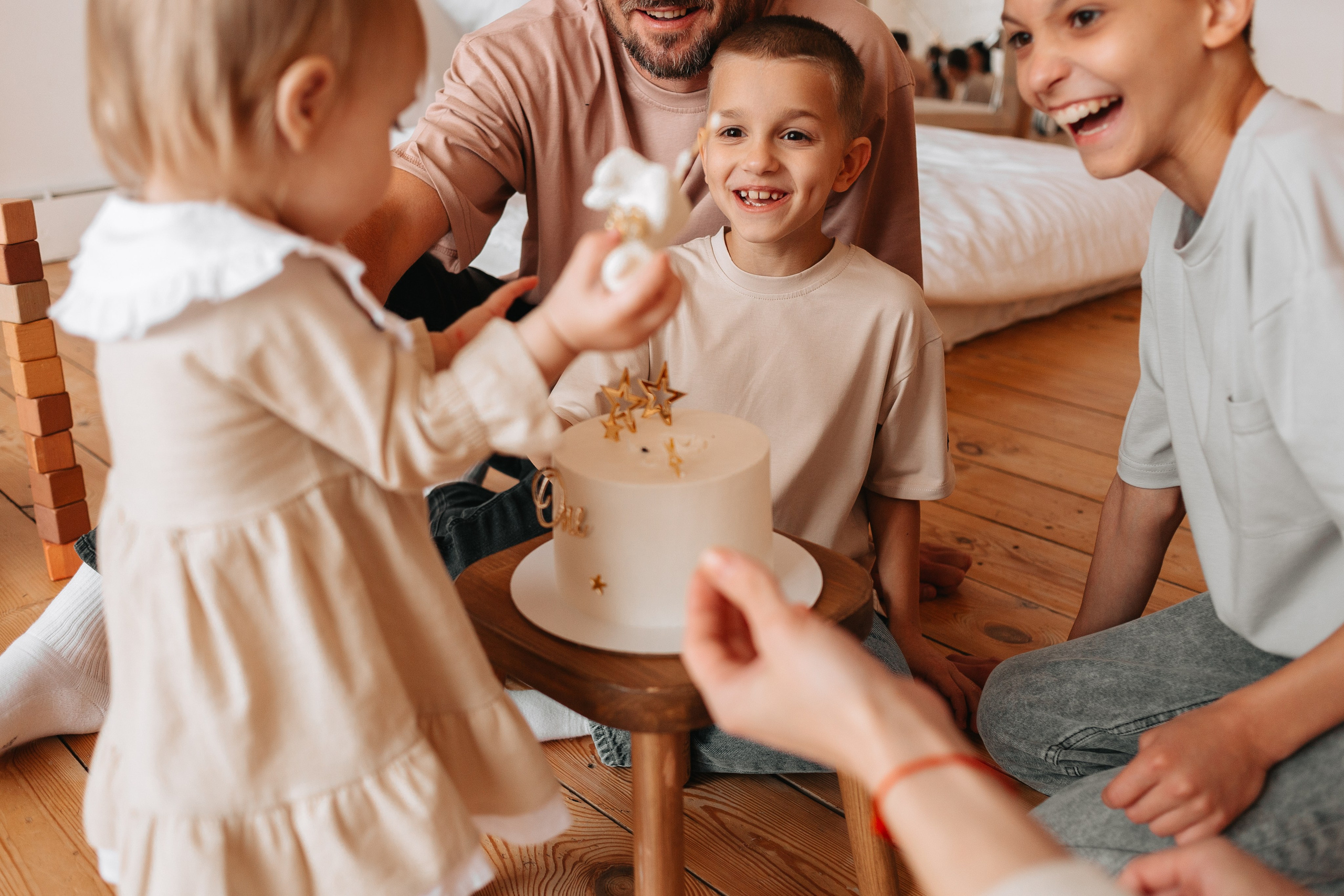 Семейная фотосессия. Фотостудия Space Jobs. Фотограф Настя Галингер Краснодар