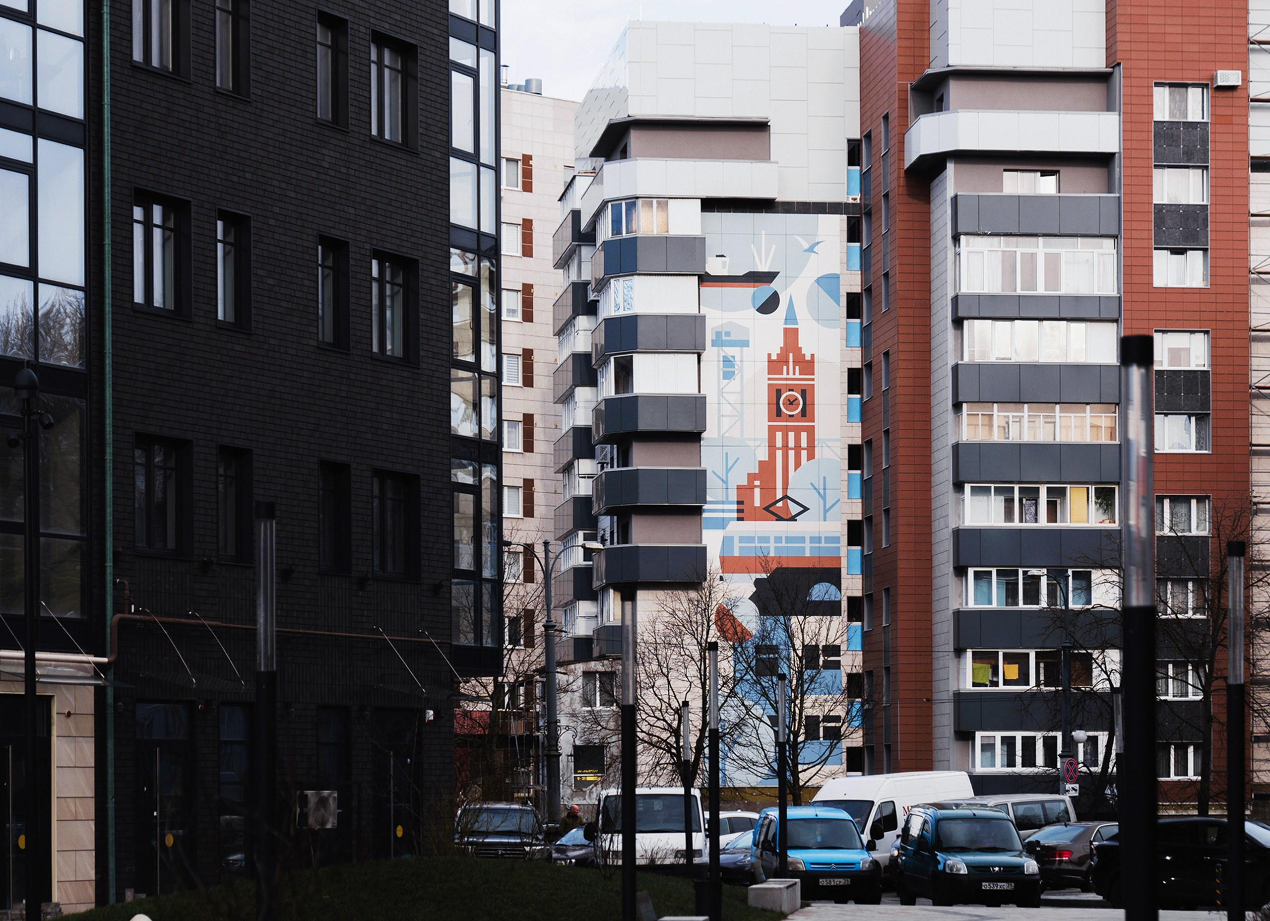 Дизайн мурала