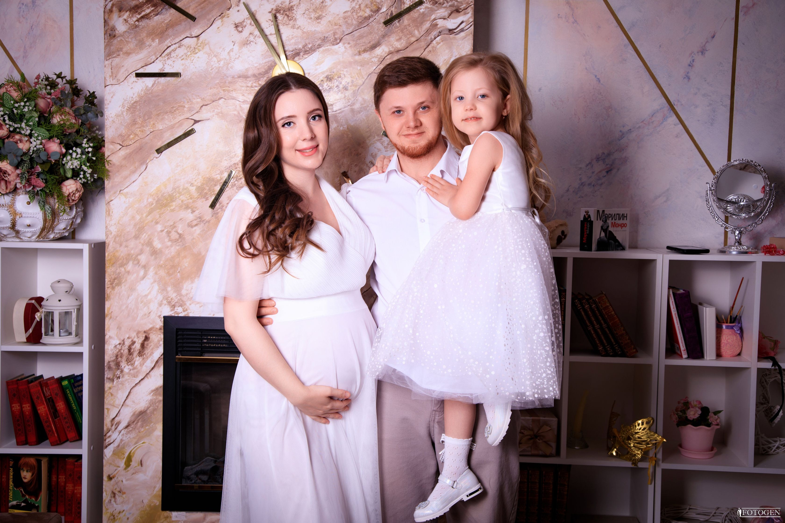 Фотосессия беременности: Портфолио нежных моментов. Интерьерная фотостудия FOTOGEN г. Краснодар