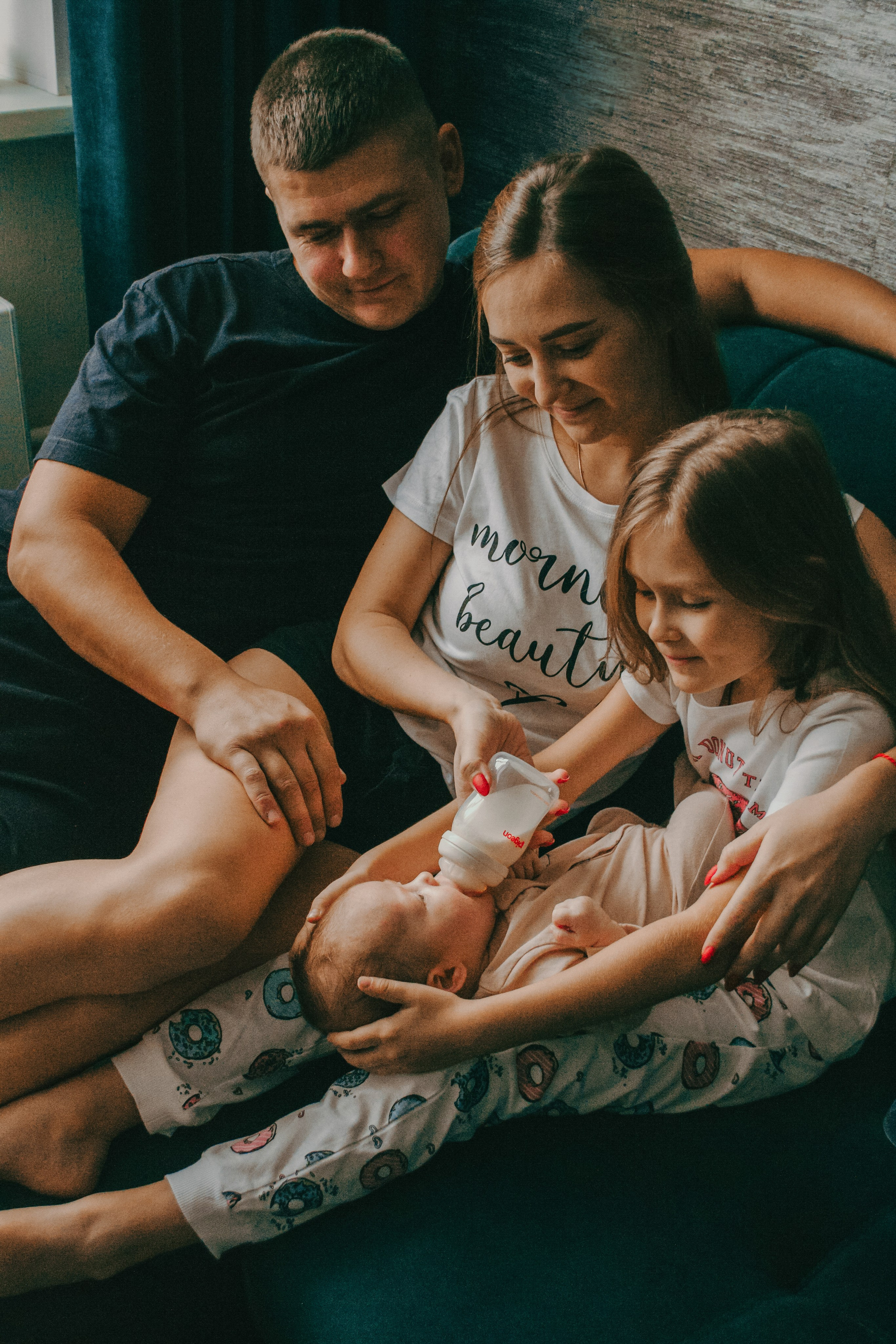 Домашние съемки. Семейный фотограф в Новосибирске Юрк Виктория