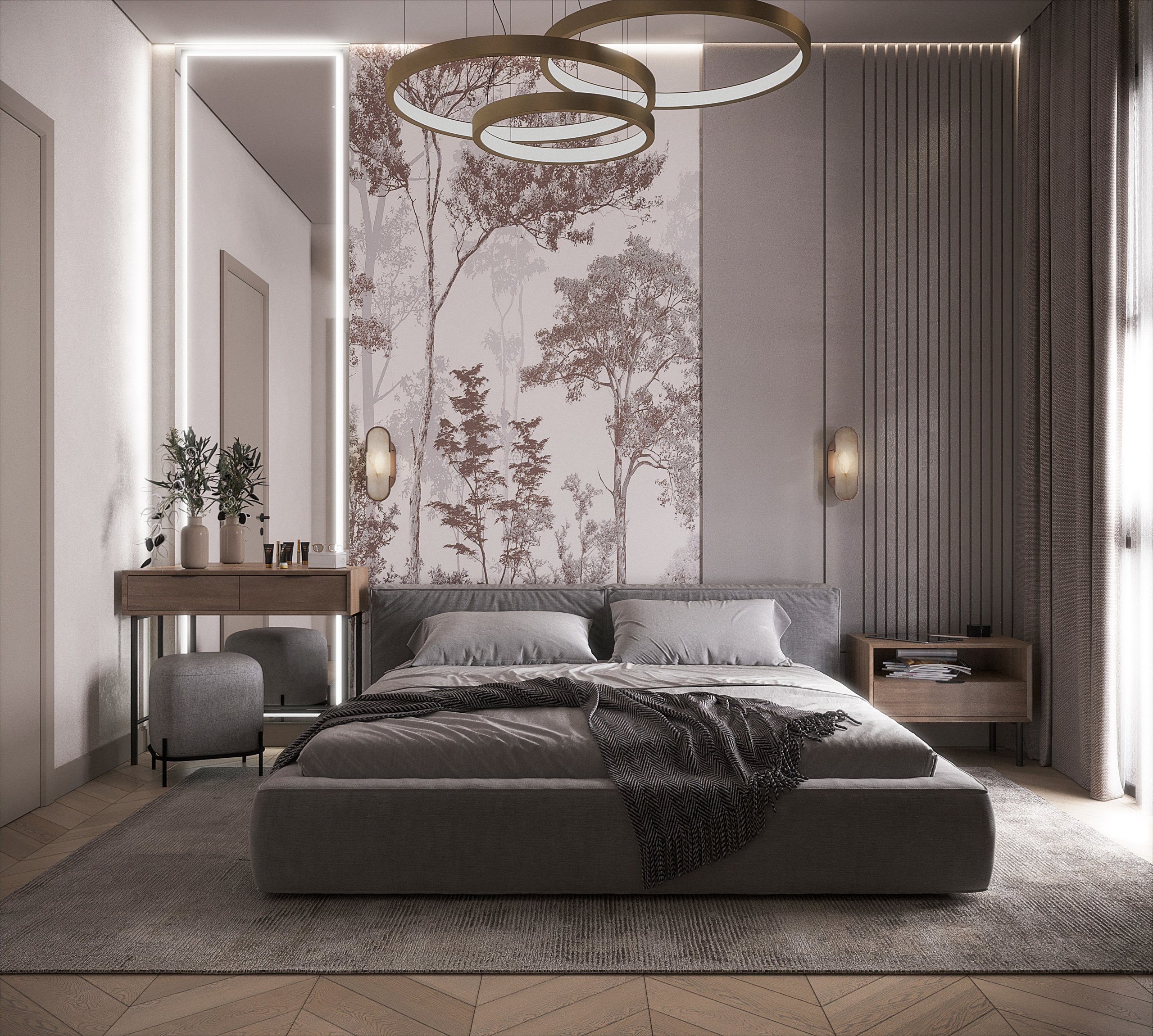 Квартира 64 кв.м. Юлия Григорьева — 3D визуализатор