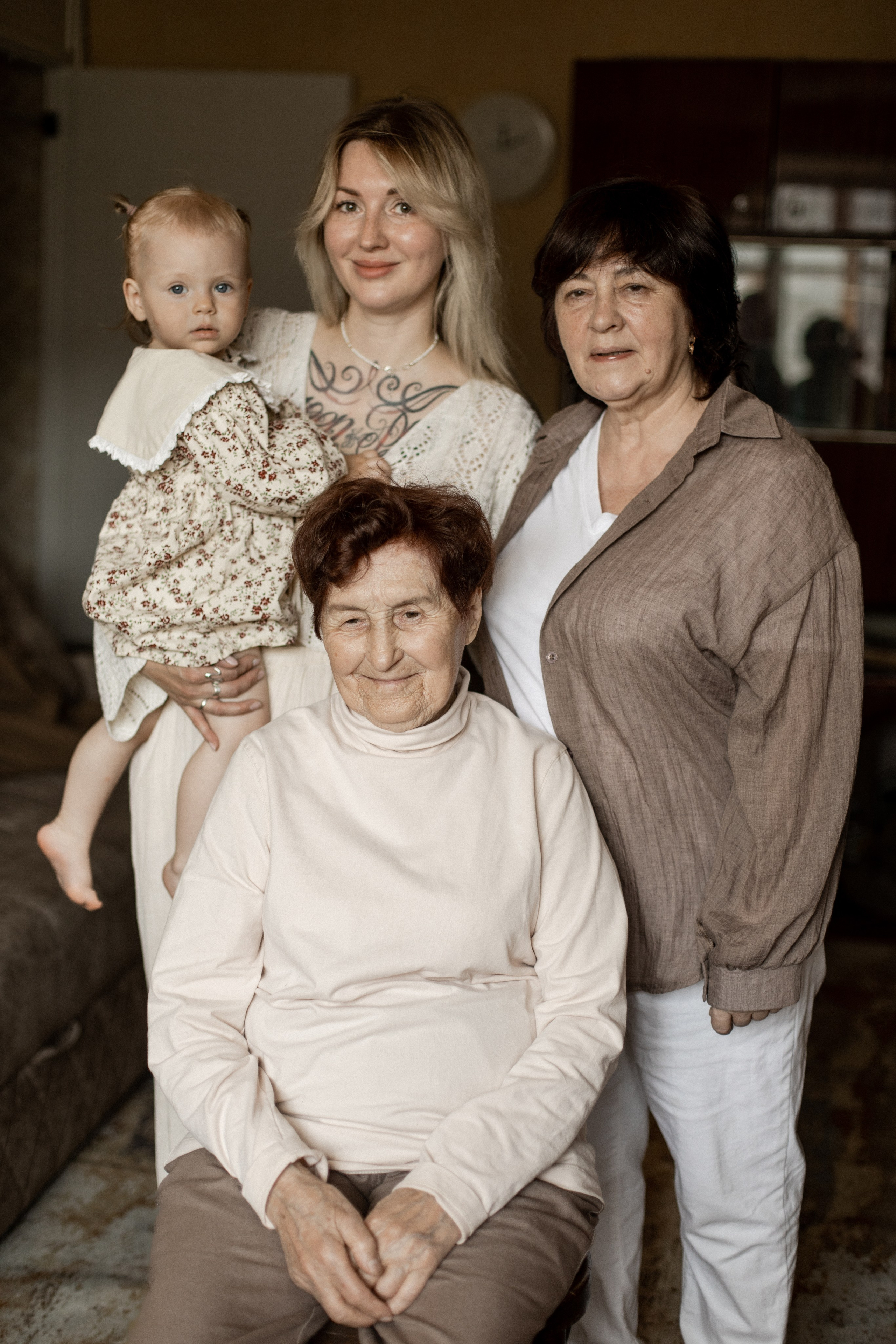 В гостях у прабабушки. Семейный фотограф Челябинск