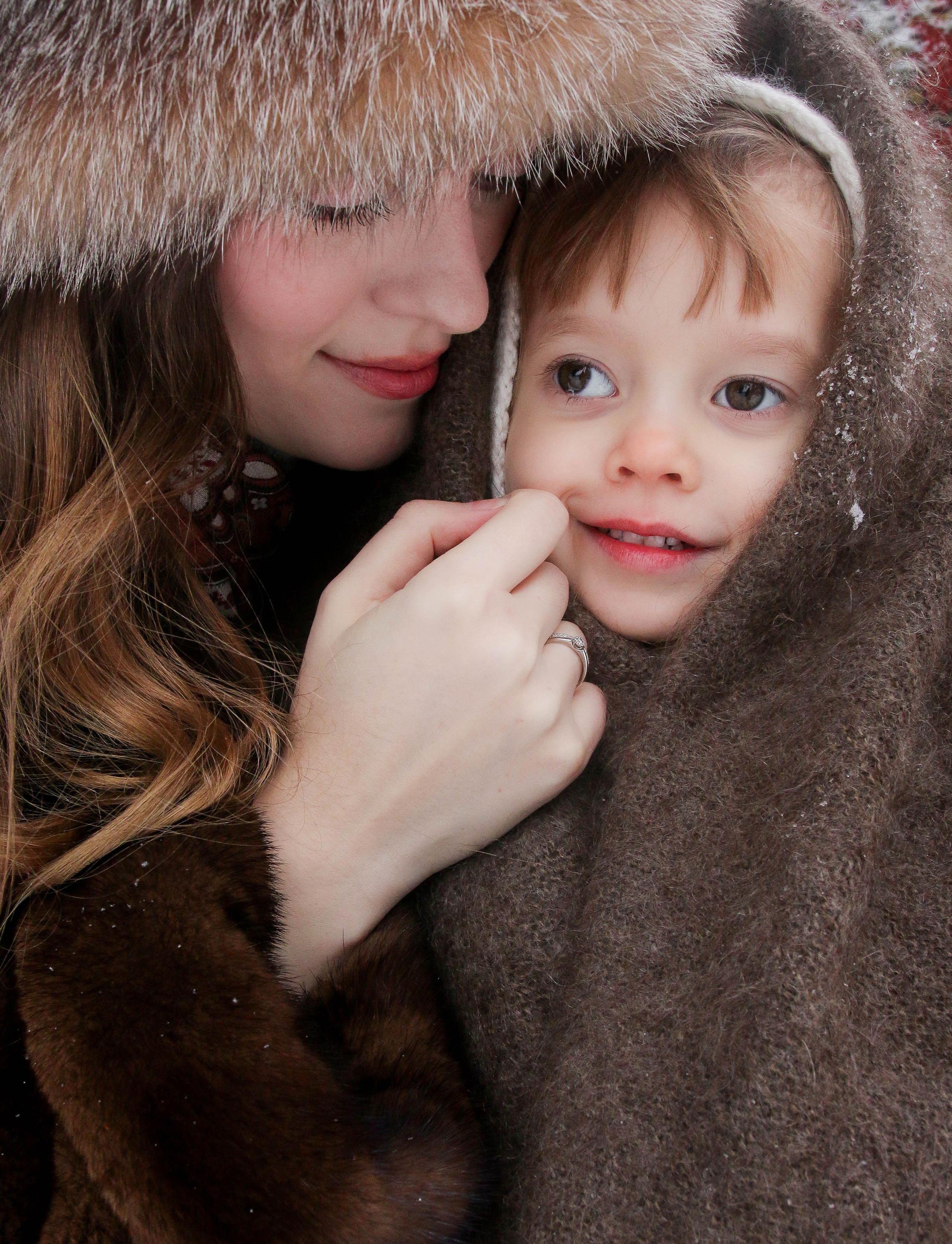 Лес зима. Семейный фотограф в Кемерово Мария Дорожко