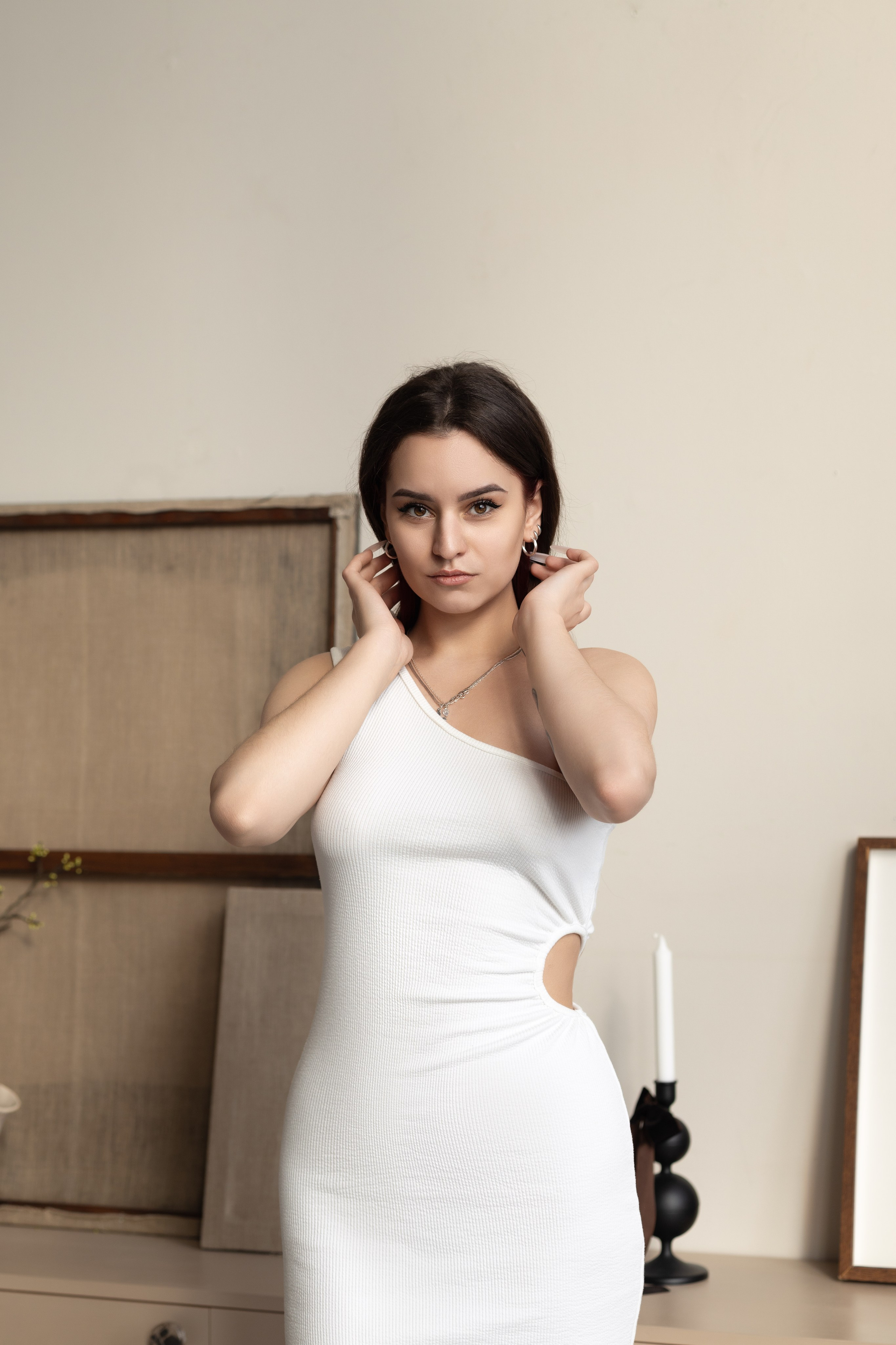 Женский портрет в студии. Фотограф Минск