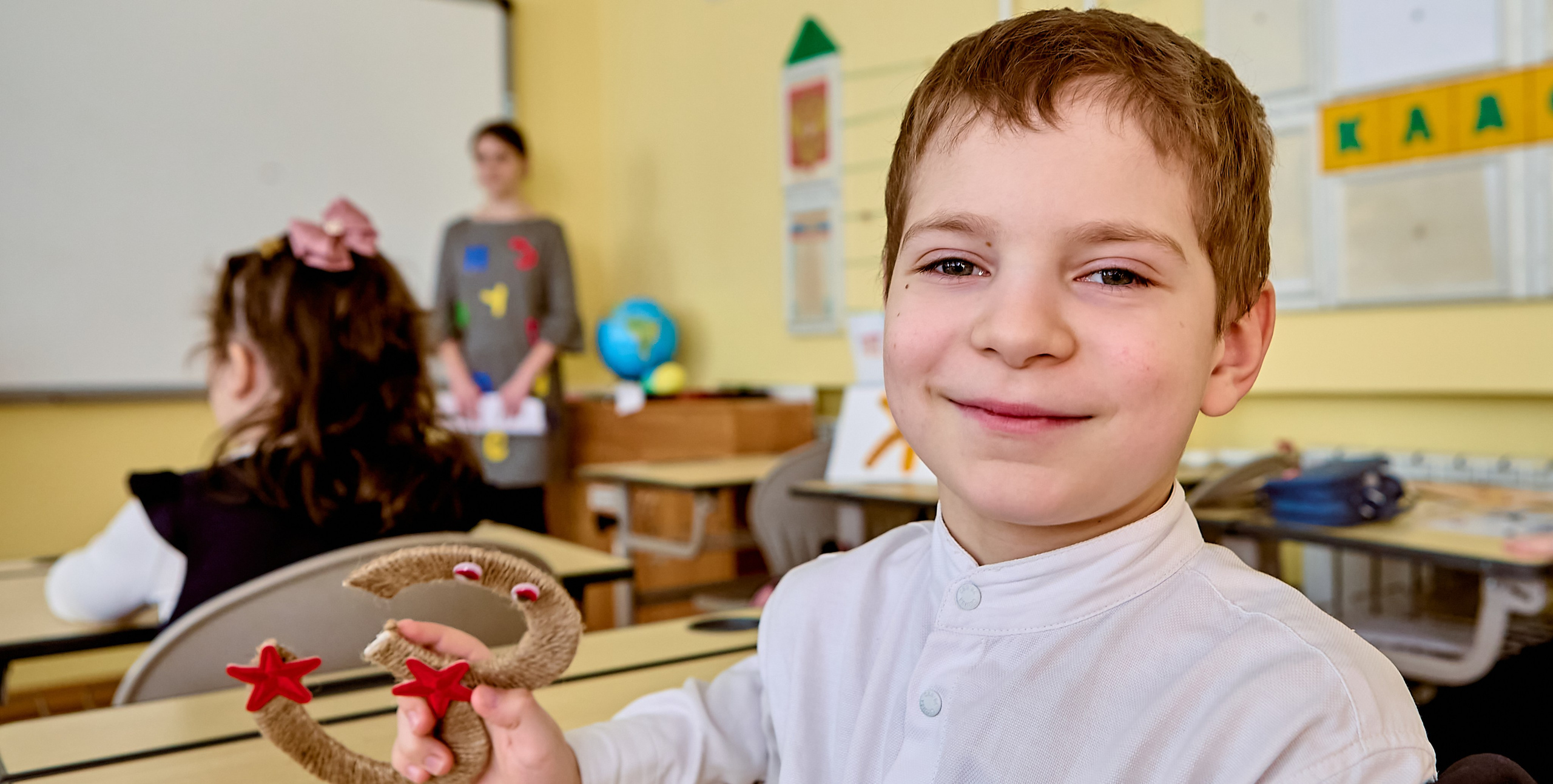 Детский портрет 1-го «А» класса