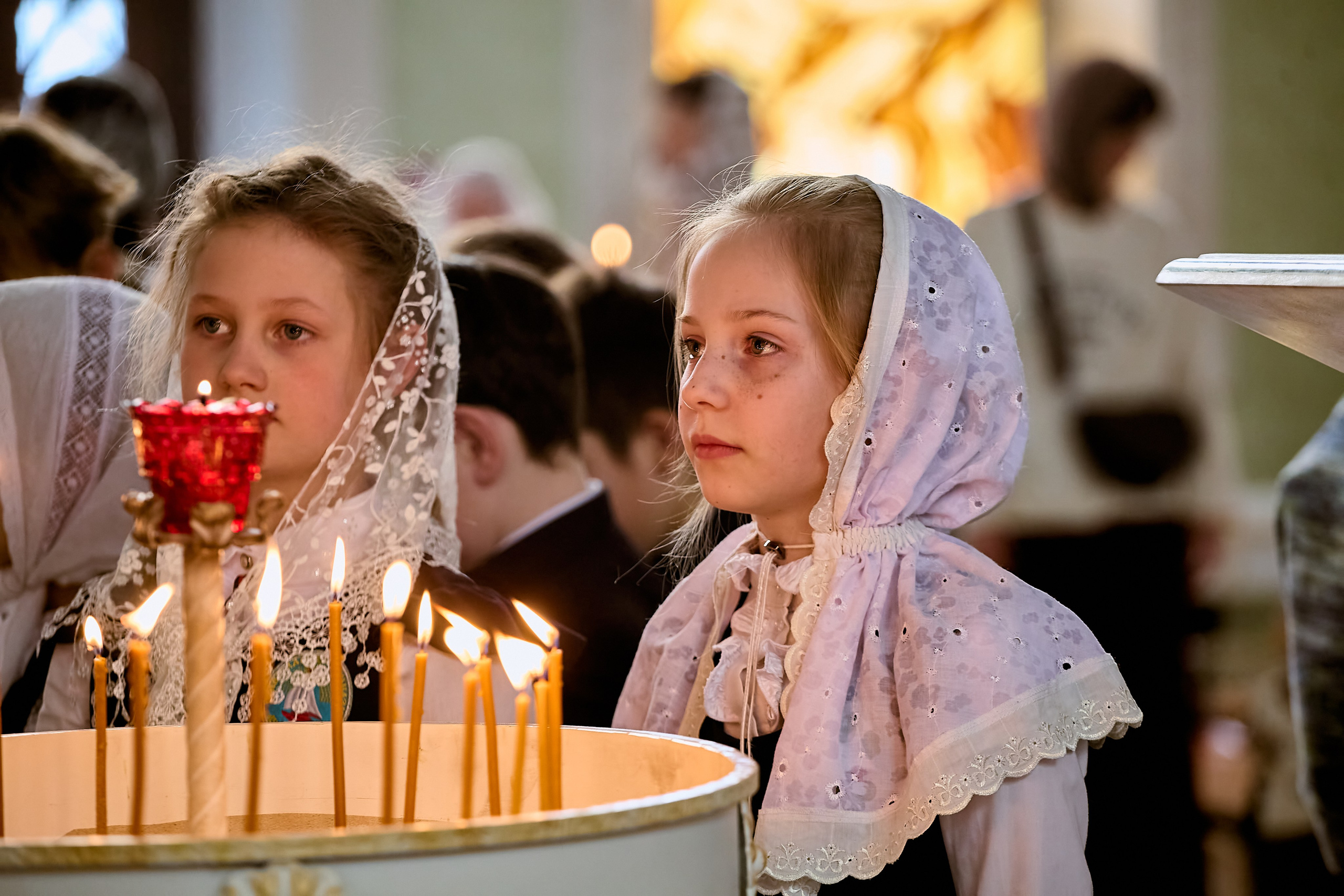 Лица Храма Детский Портрет в Храме