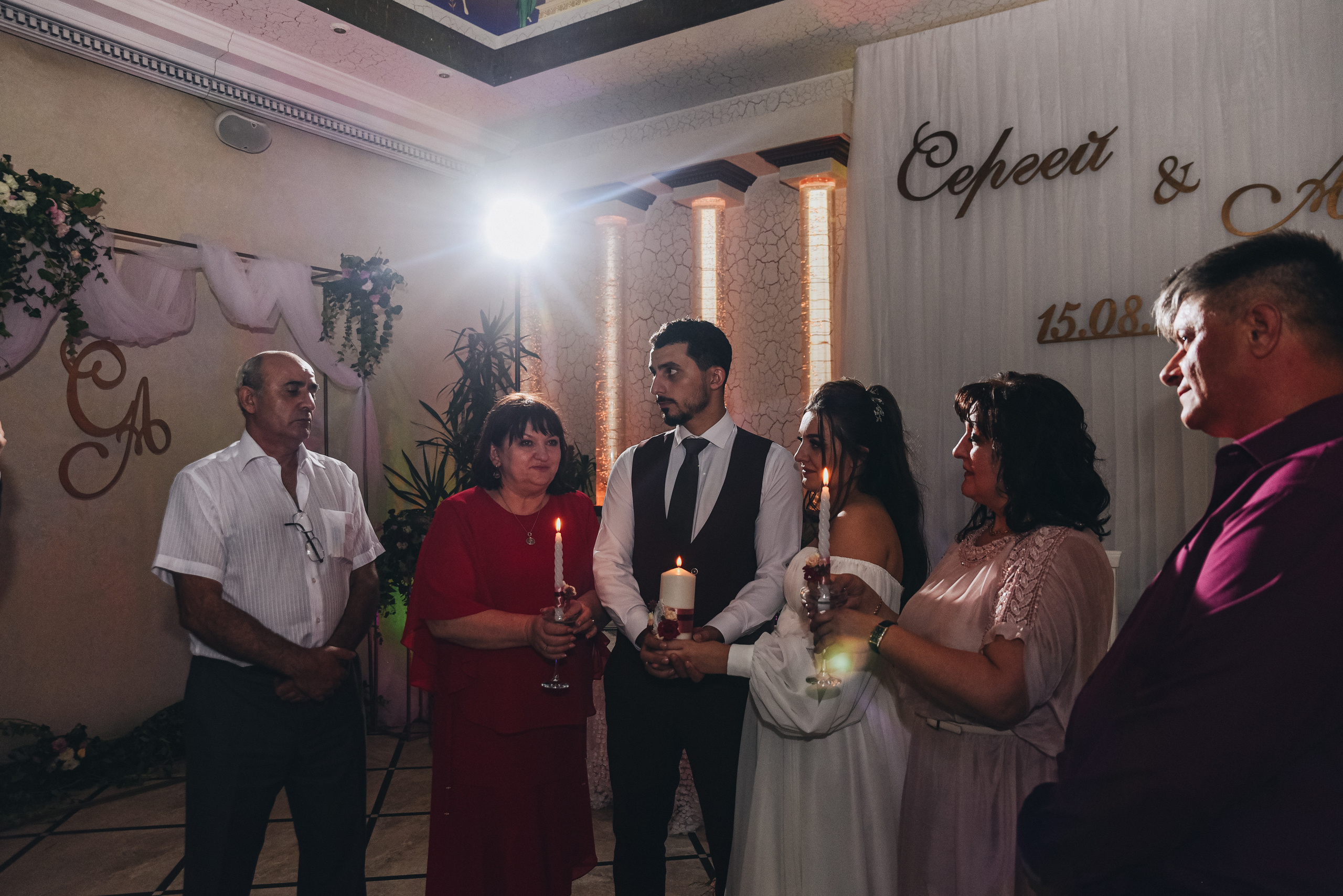 Свадебный день Сергея и Алины. Свадебный фотограф в Краснодарском крае