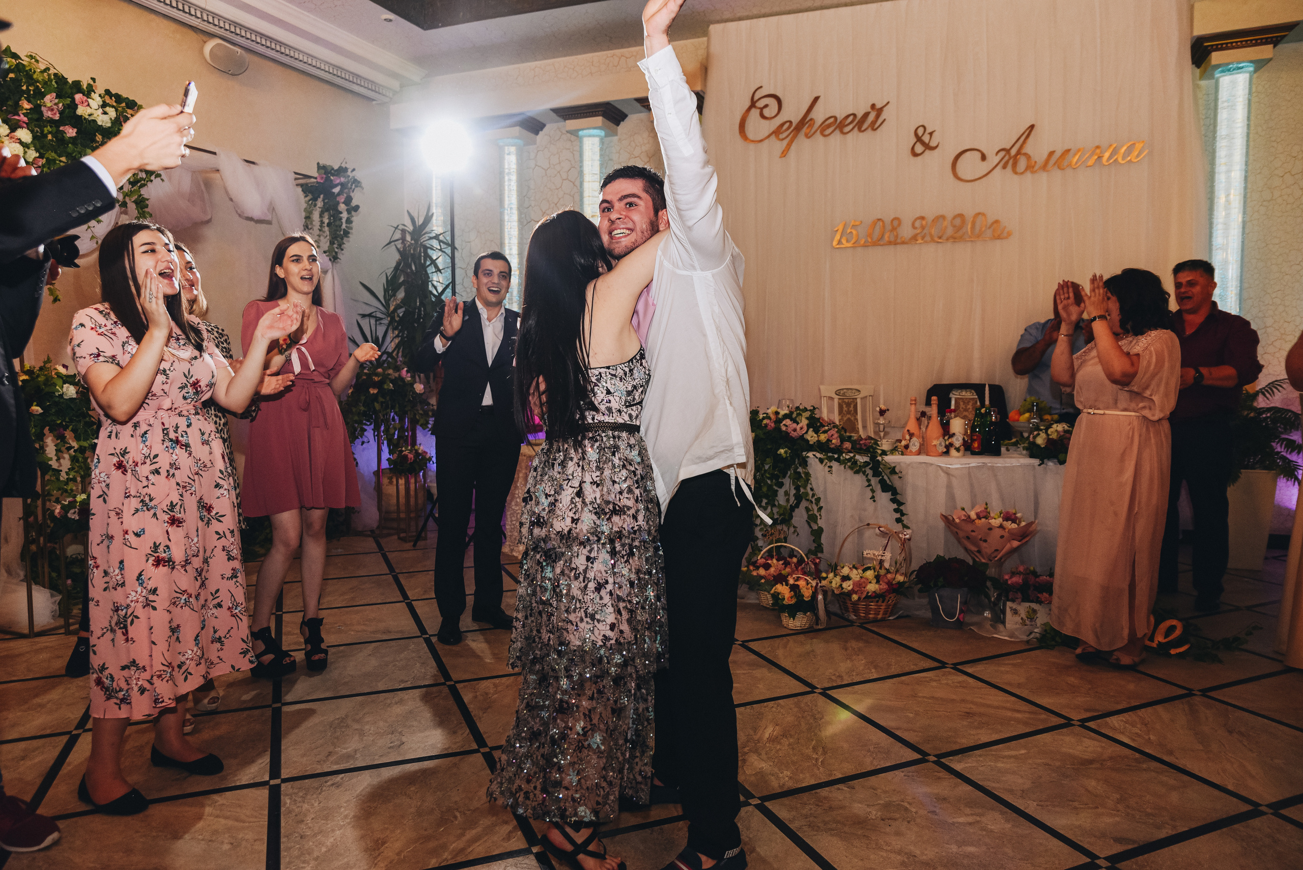 Свадебный день Сергея и Алины. Свадебный фотограф в Краснодарском крае