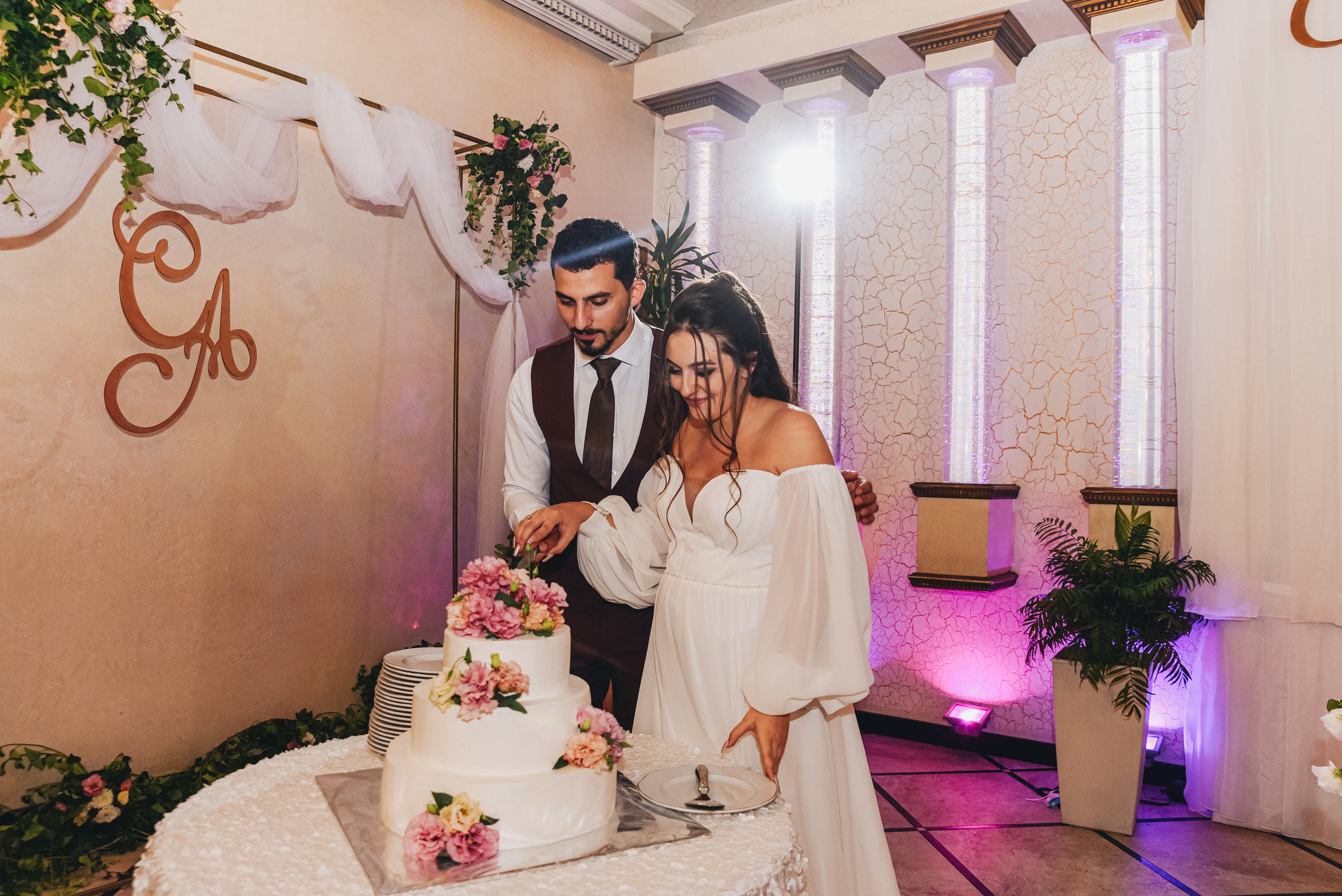 Свадебный день Сергея и Алины. Свадебный фотограф в Краснодарском крае