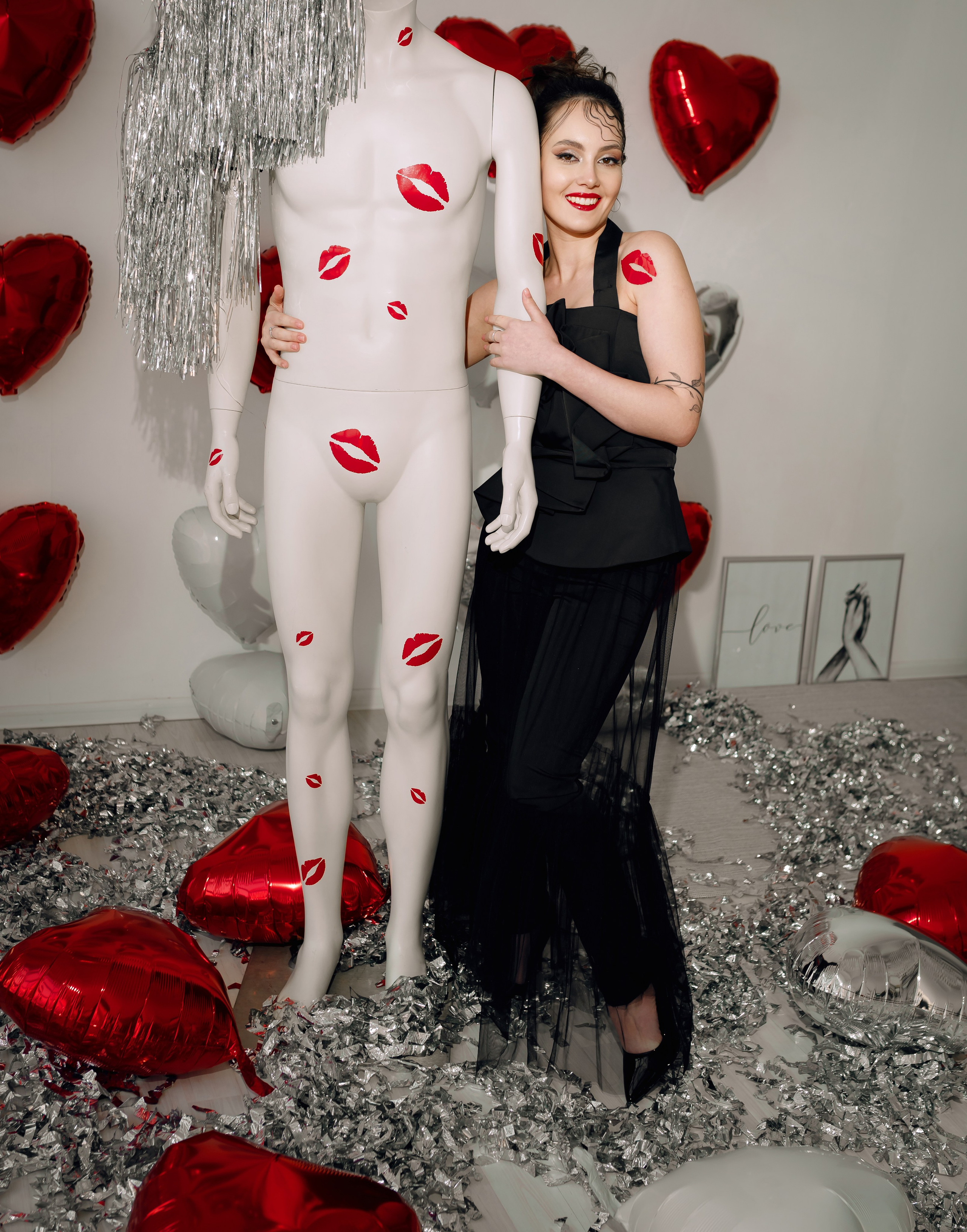 Фотосессия в студии на 14 февраля. Фотограф Ким Наталья в Красноярске