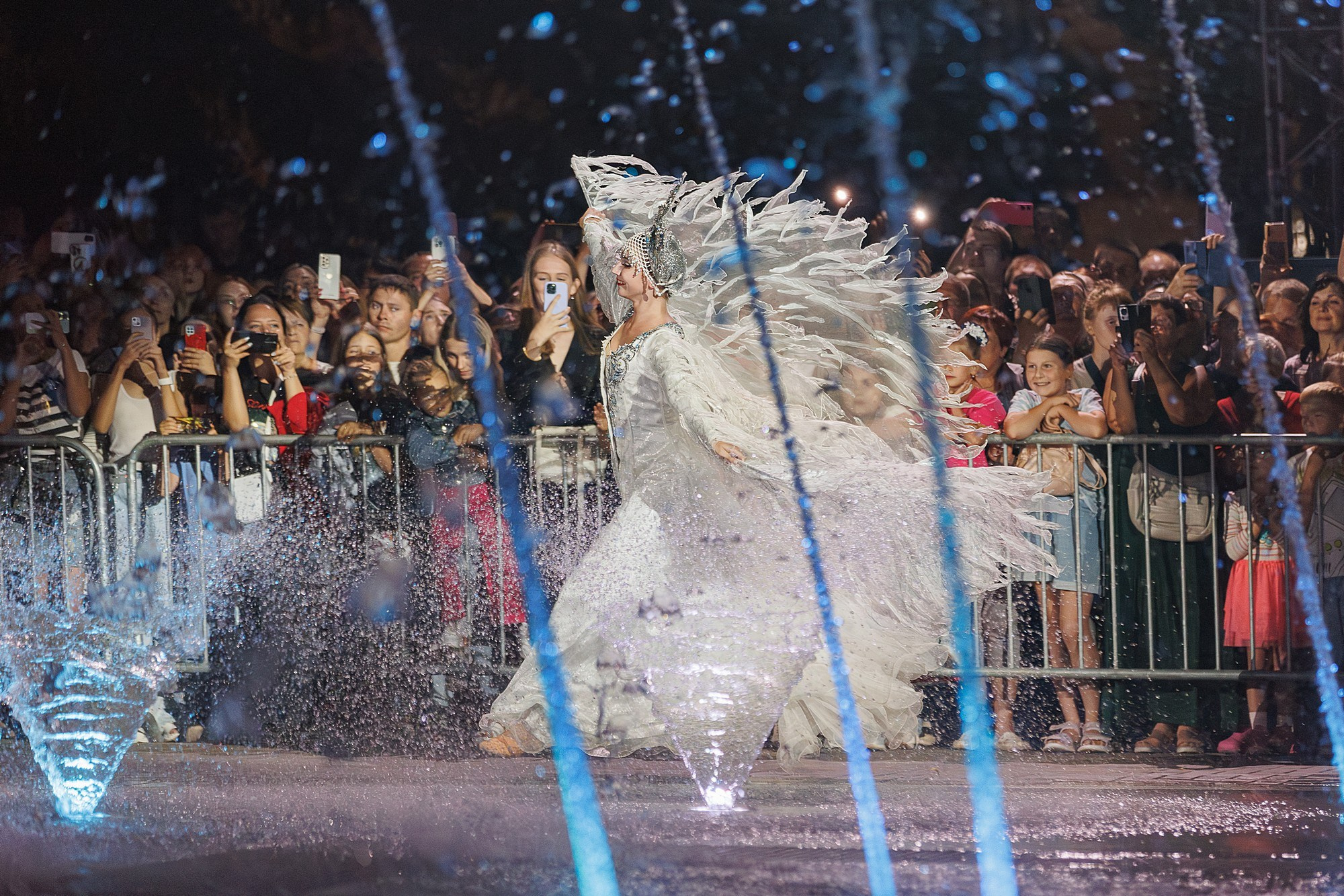 Открытие мультимедийного фонтана | СБЕР. Боченков Вадим | Фотограф в Пскове и Санкт-Петербурге