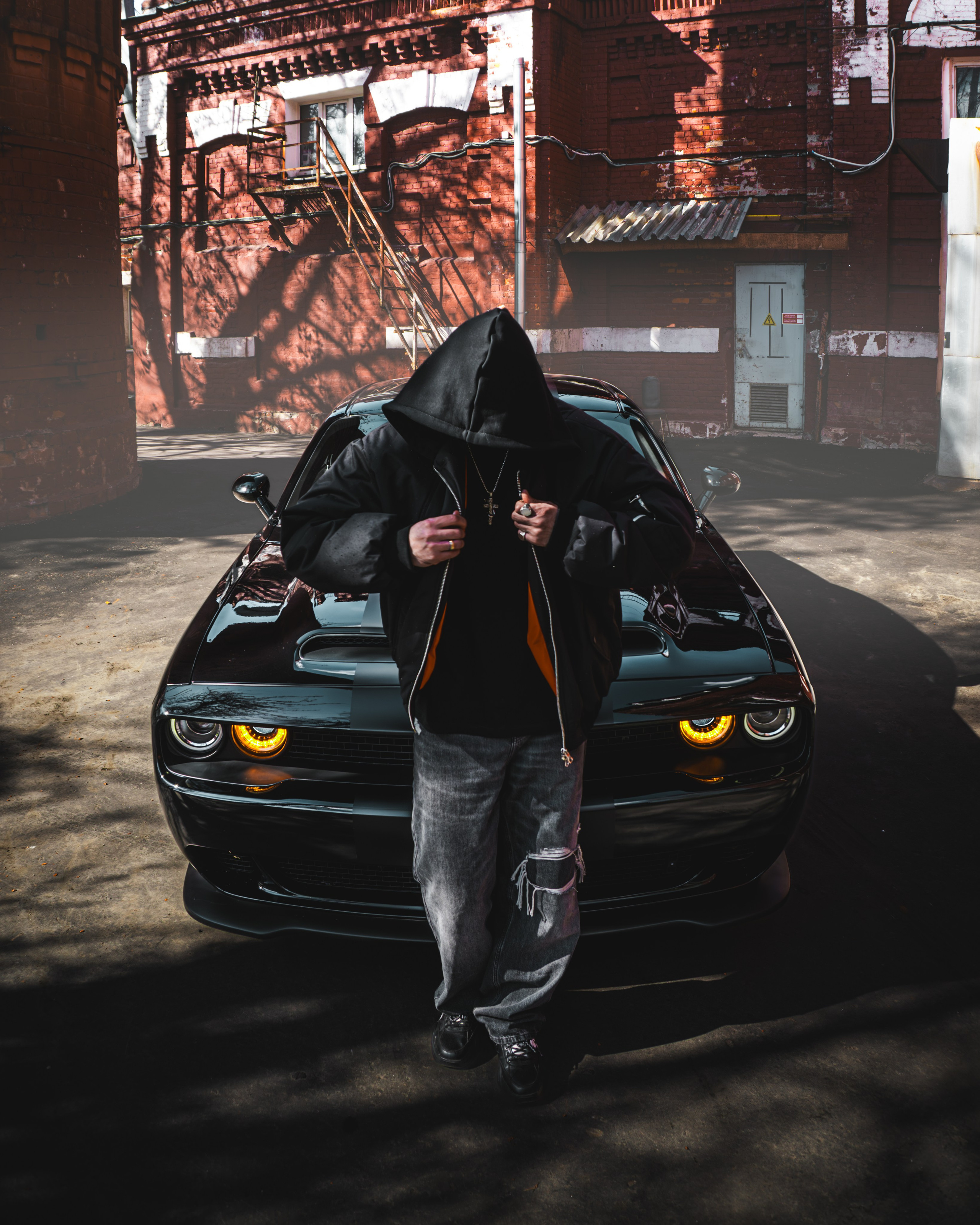 CHALLANGER & CORVETTE. Автомобильный фотограф в Москве