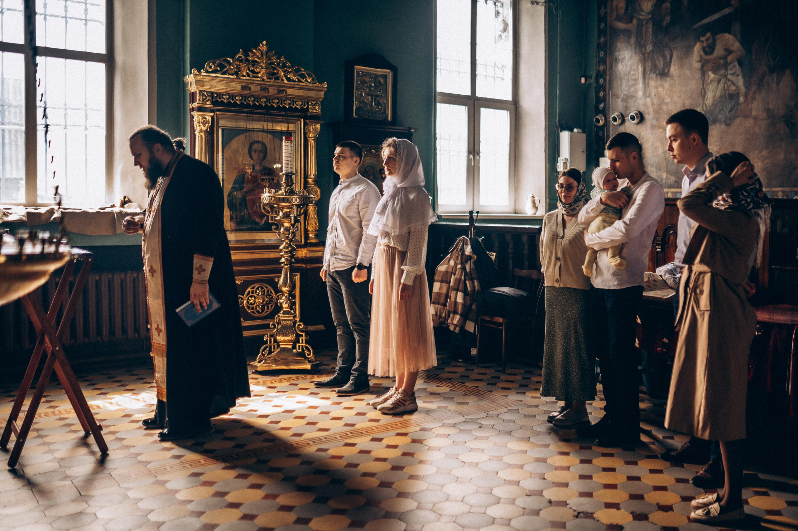 Таинство крещения. Фотограф ПИТЕР СПБ Надежда Баранова