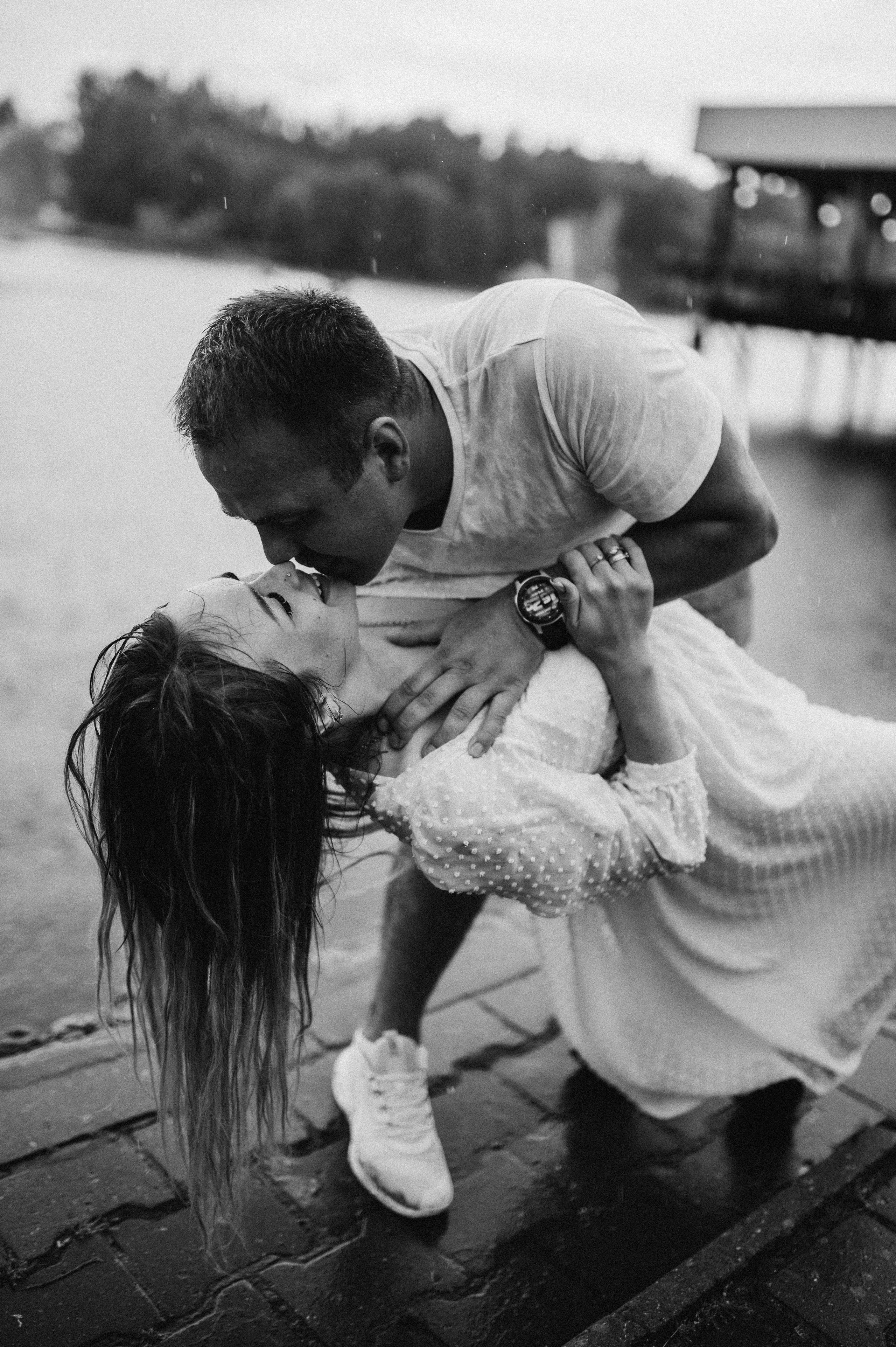 Лав-стори под дождем. Фотограф ПИТЕР СПБ Надежда Баранова