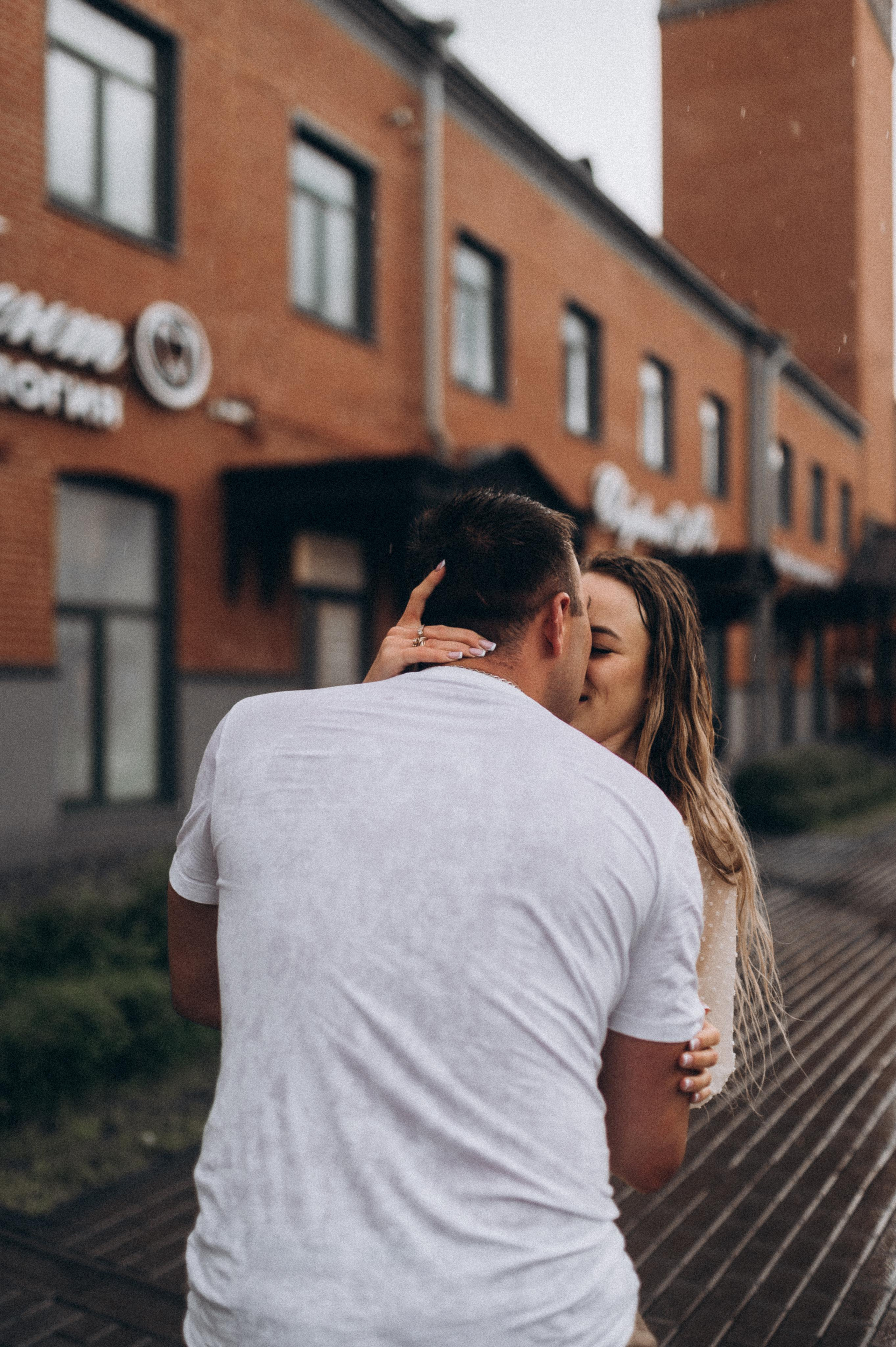 Лав-стори под дождем. Фотограф ПИТЕР СПБ Надежда Баранова