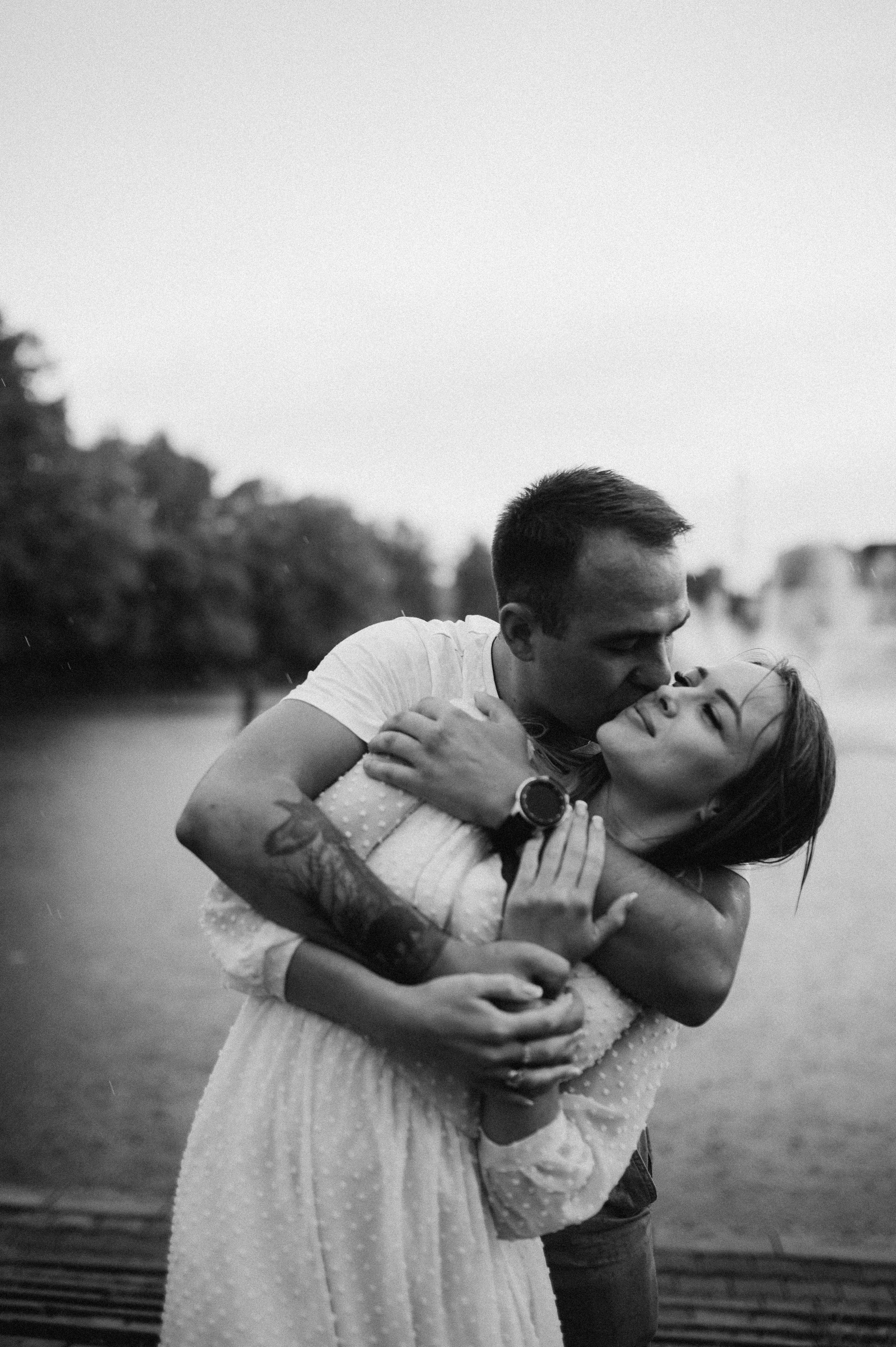 Лав-стори под дождем. Фотограф ПИТЕР СПБ Надежда Баранова