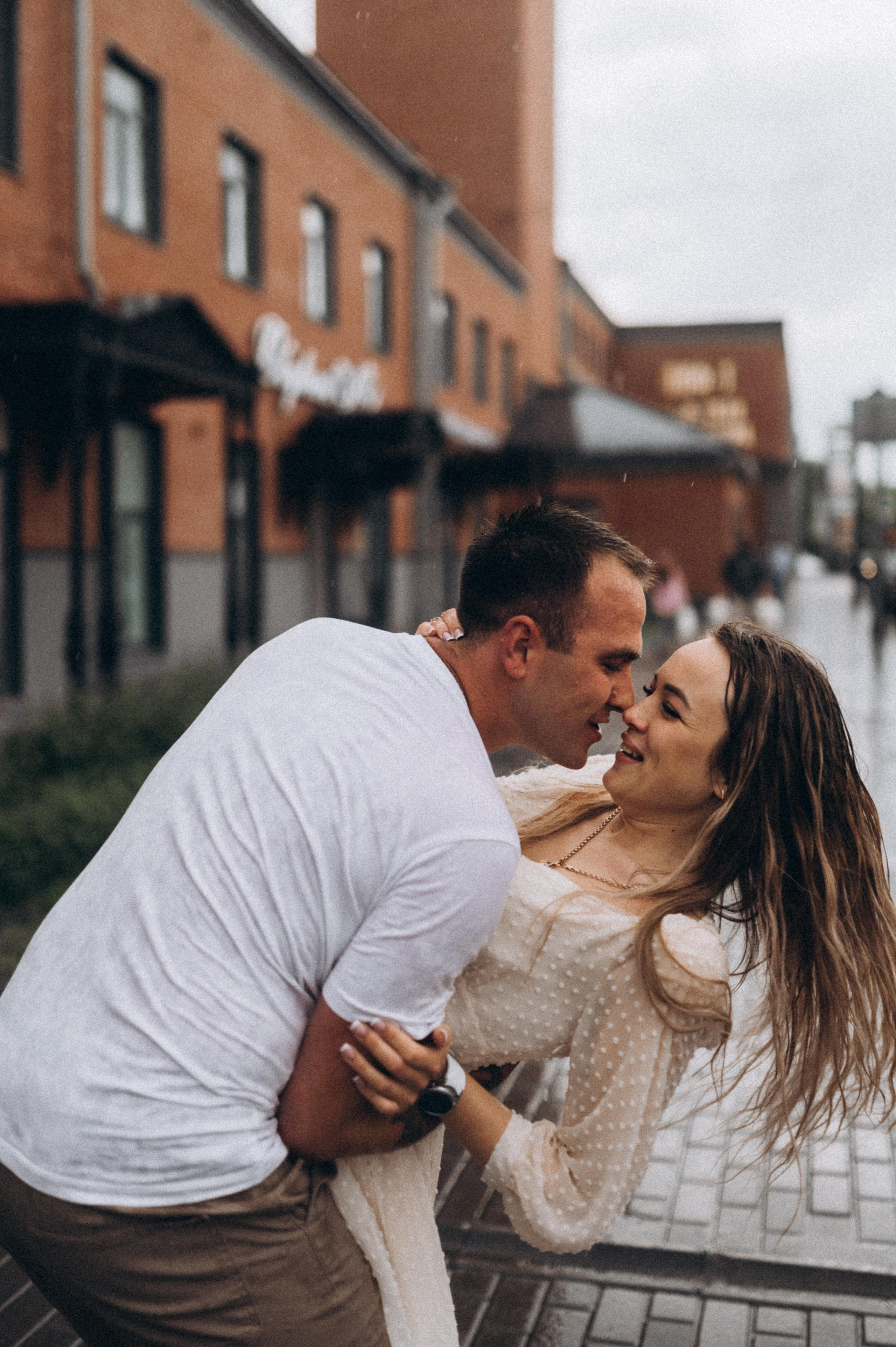 Лав-стори под дождем. Фотограф ПИТЕР СПБ Надежда Баранова