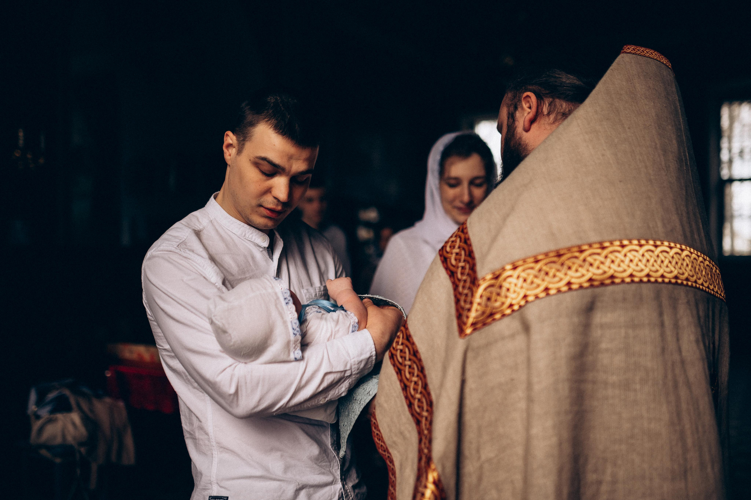 Таинство крещения. Фотограф ПИТЕР СПБ Надежда Баранова