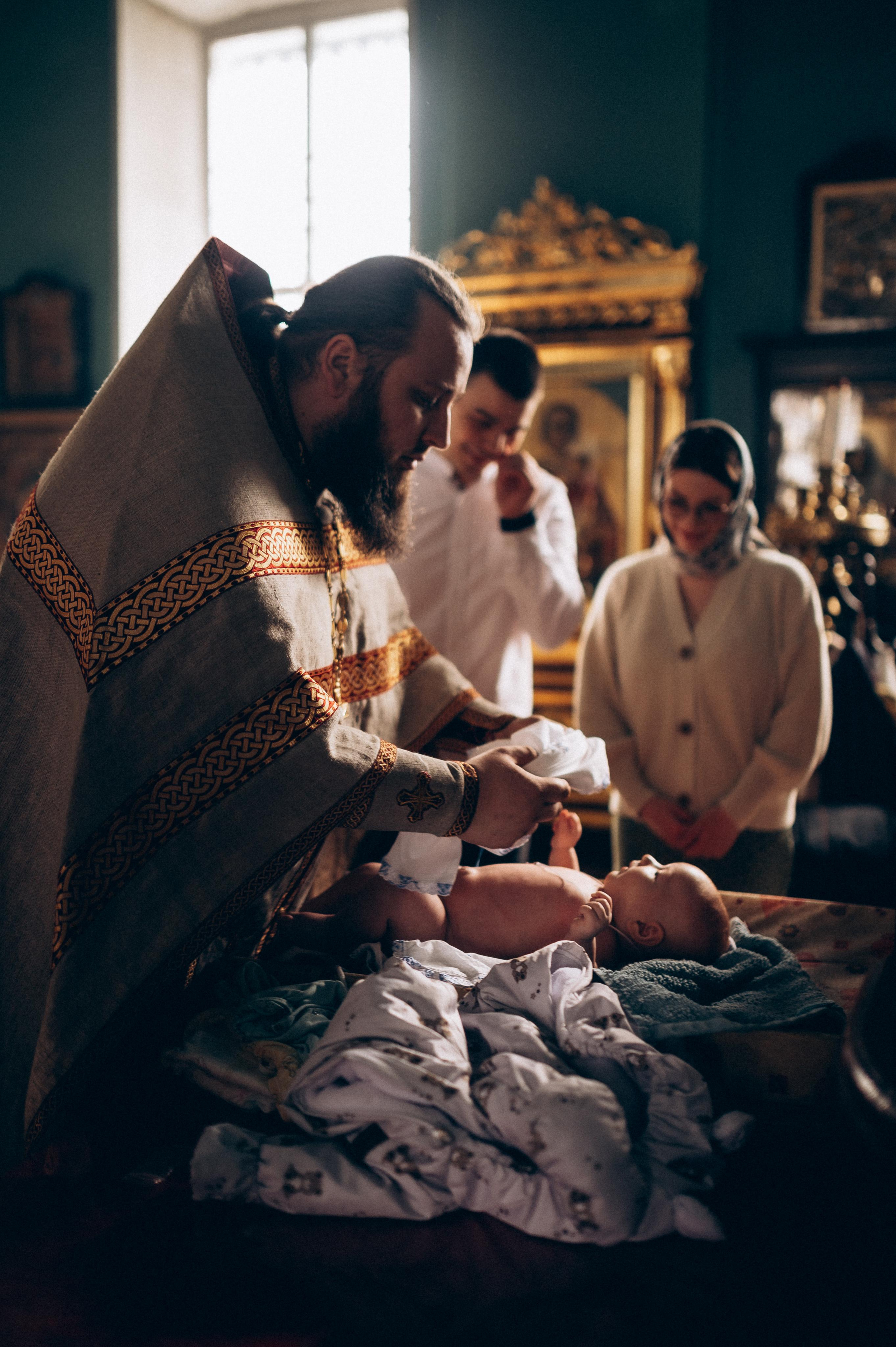 Таинство крещения. Фотограф ПИТЕР СПБ Надежда Баранова