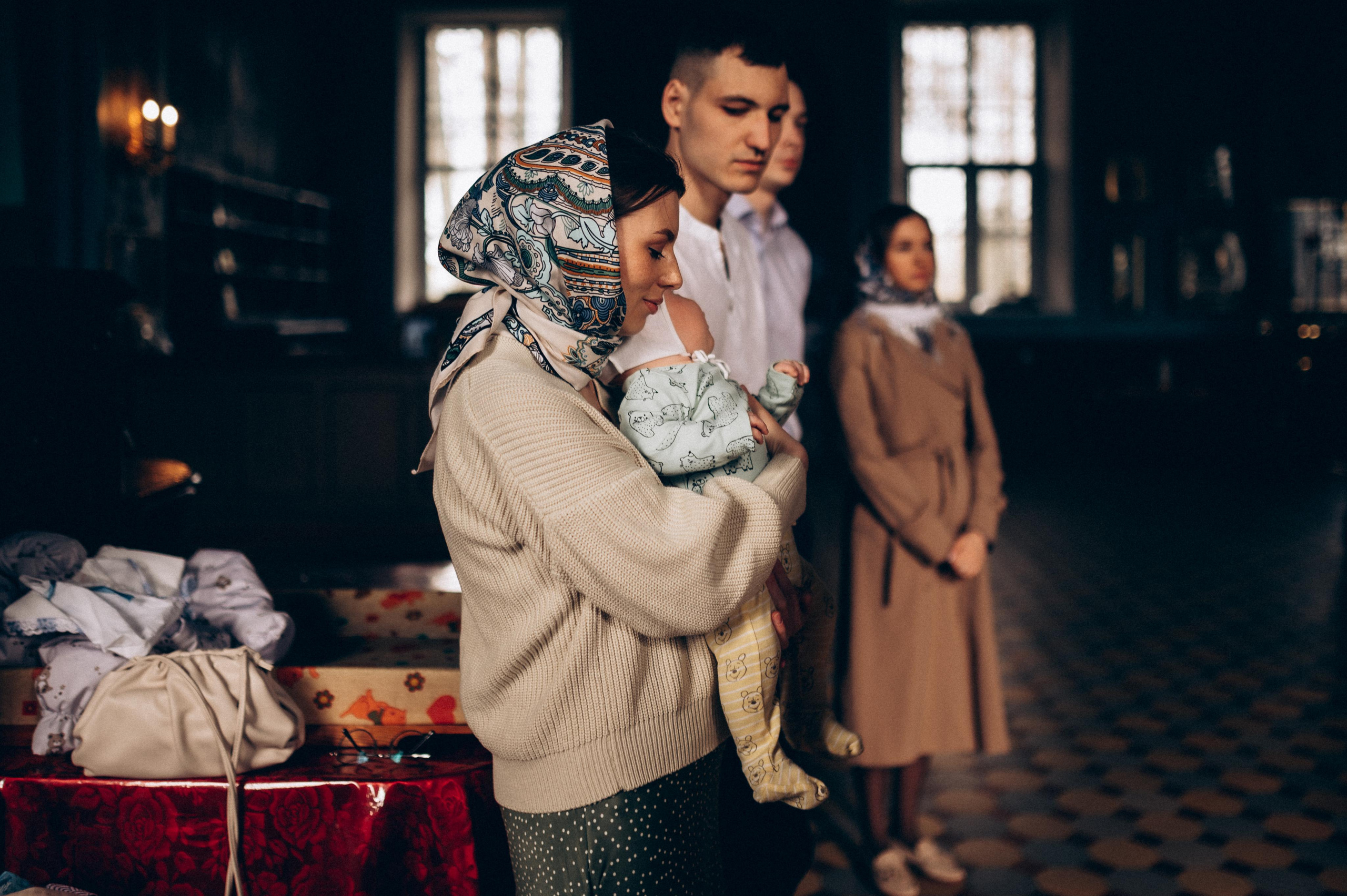 Таинство крещения. Фотограф ПИТЕР СПБ Надежда Баранова