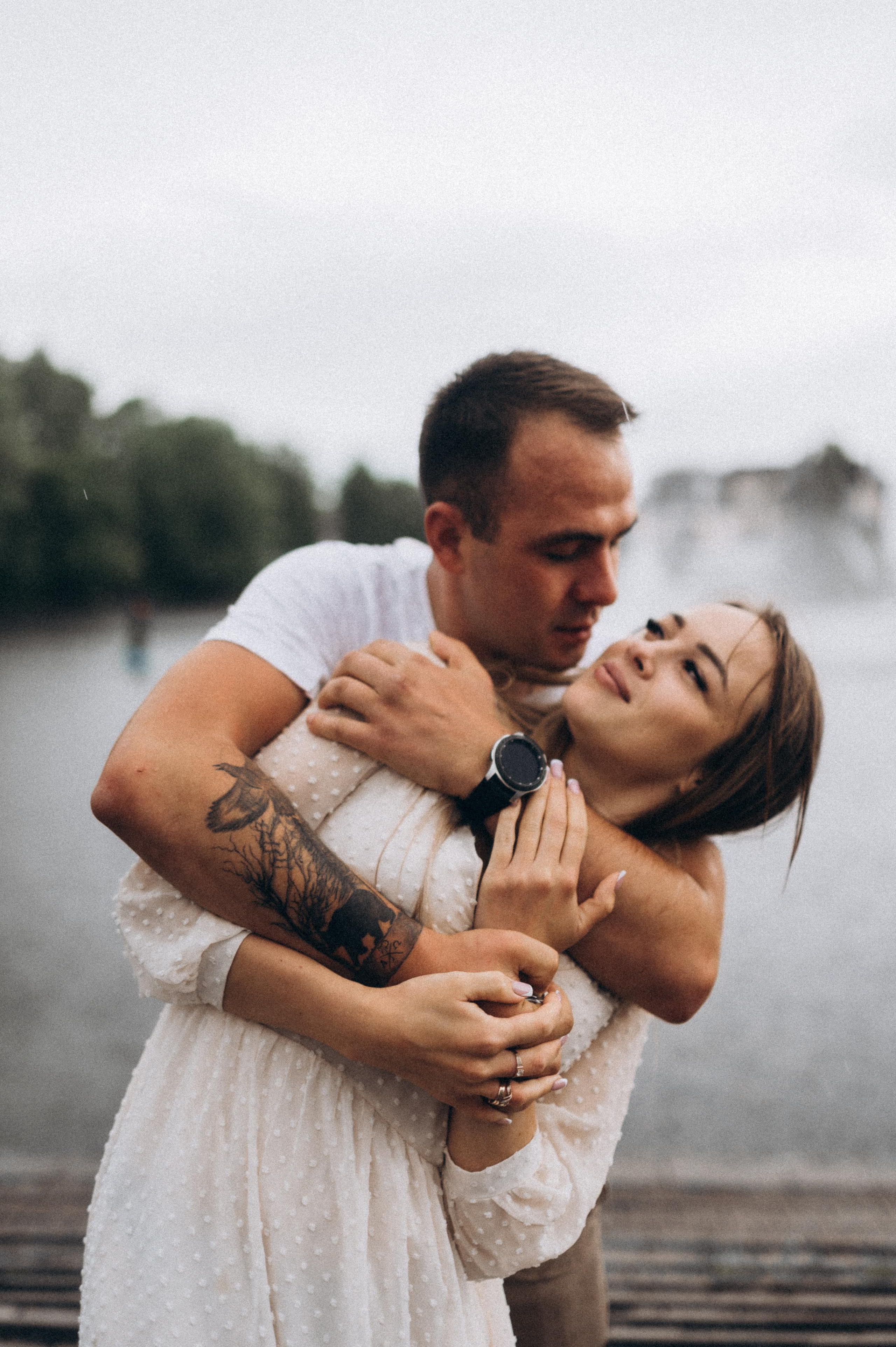 Лав-стори под дождем. Фотограф ПИТЕР СПБ Надежда Баранова