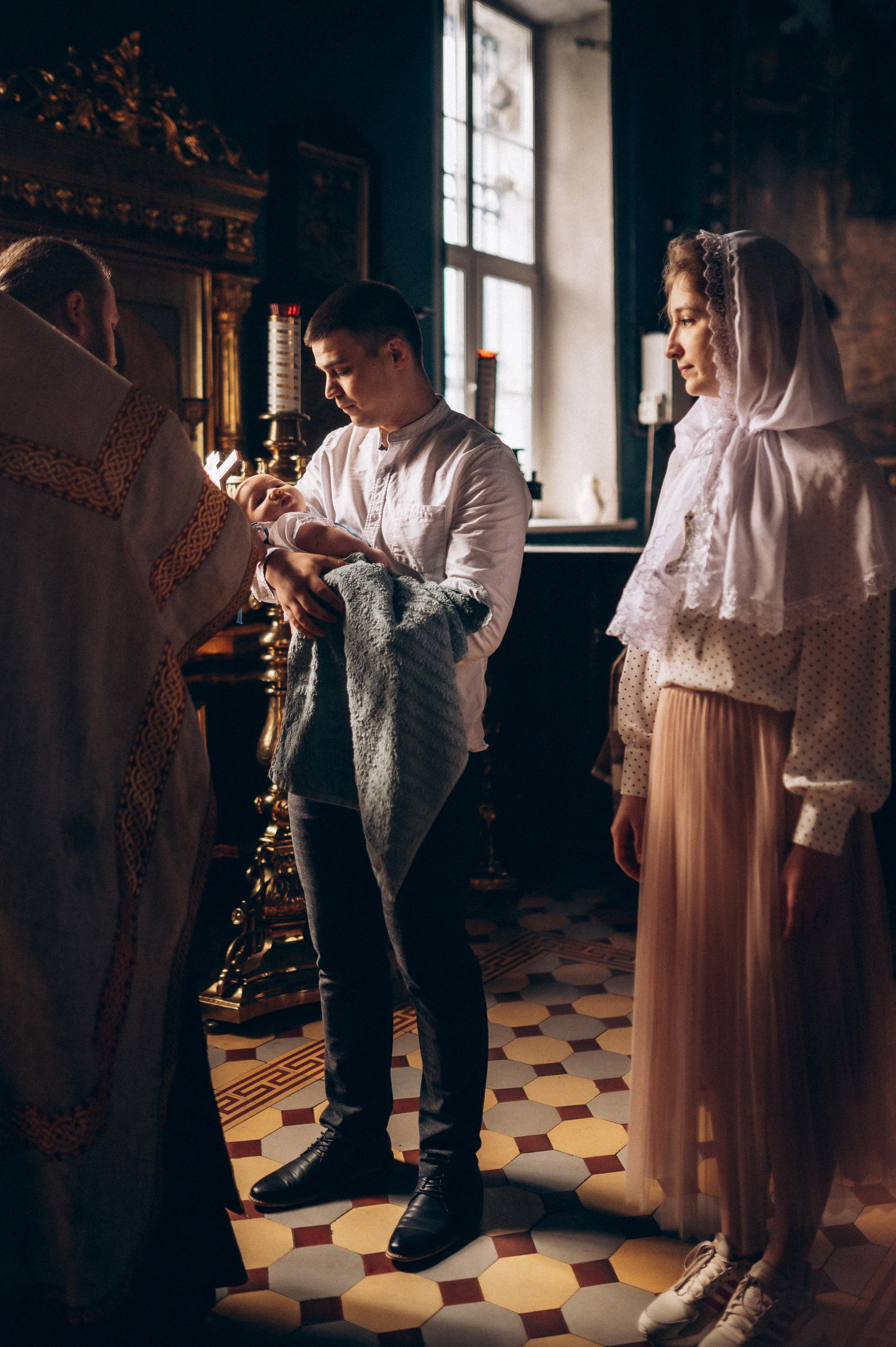 Таинство крещения. Фотограф ПИТЕР СПБ Надежда Баранова