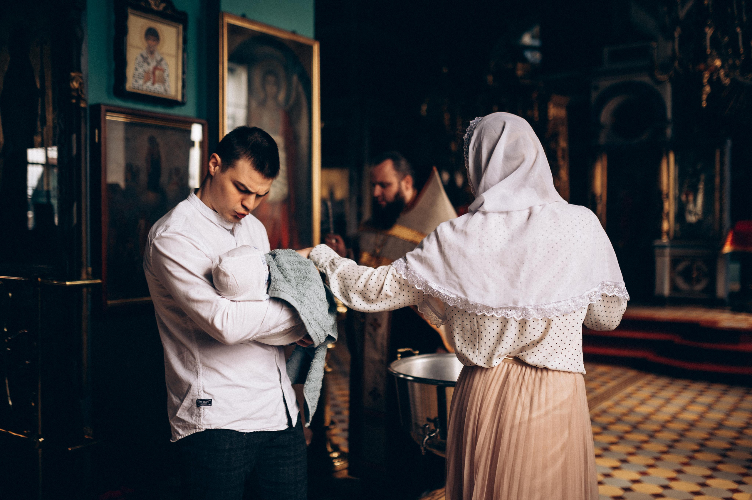 Таинство крещения. Фотограф ПИТЕР СПБ Надежда Баранова