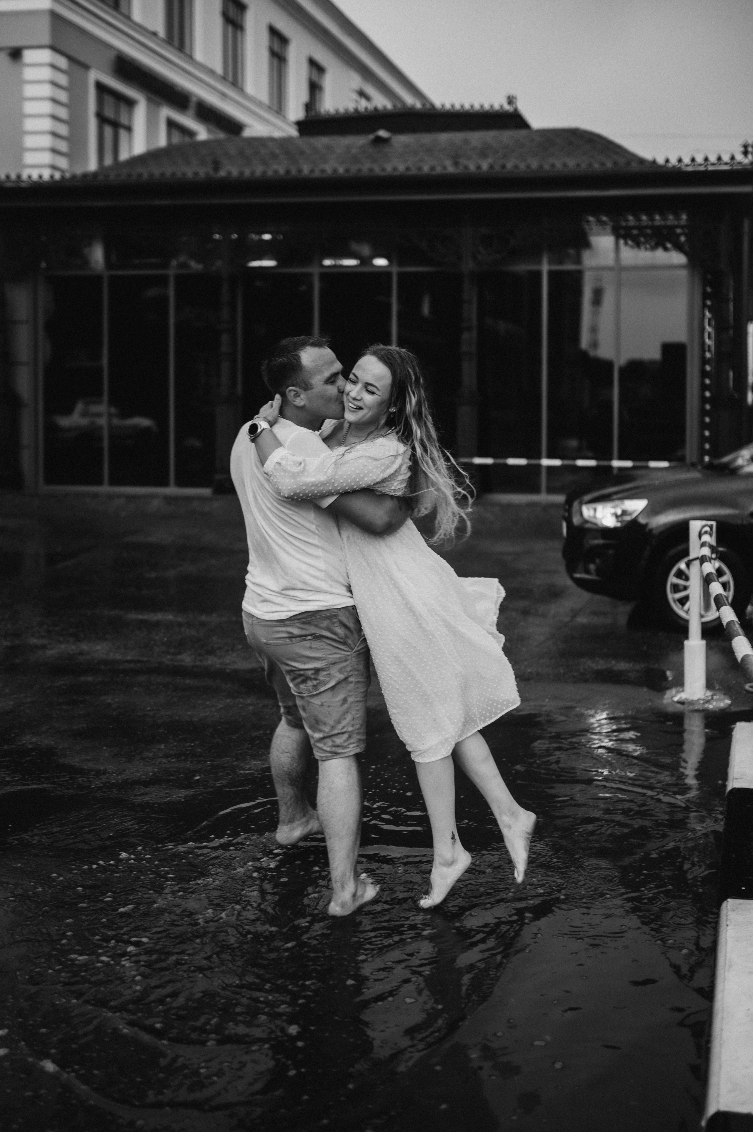 Лав-стори под дождем. Фотограф ПИТЕР СПБ Надежда Баранова