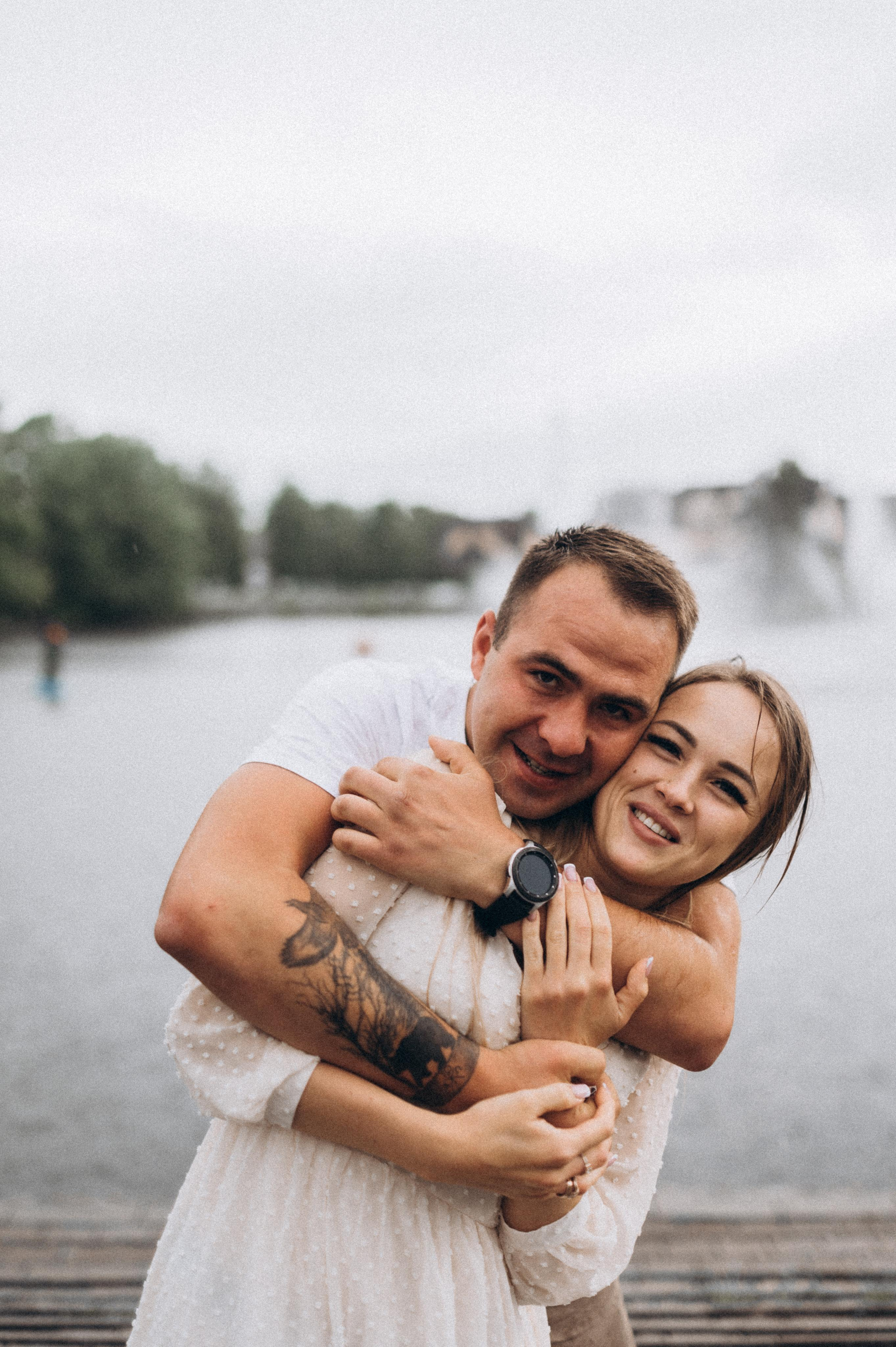 Лав-стори под дождем. Фотограф ПИТЕР СПБ Надежда Баранова