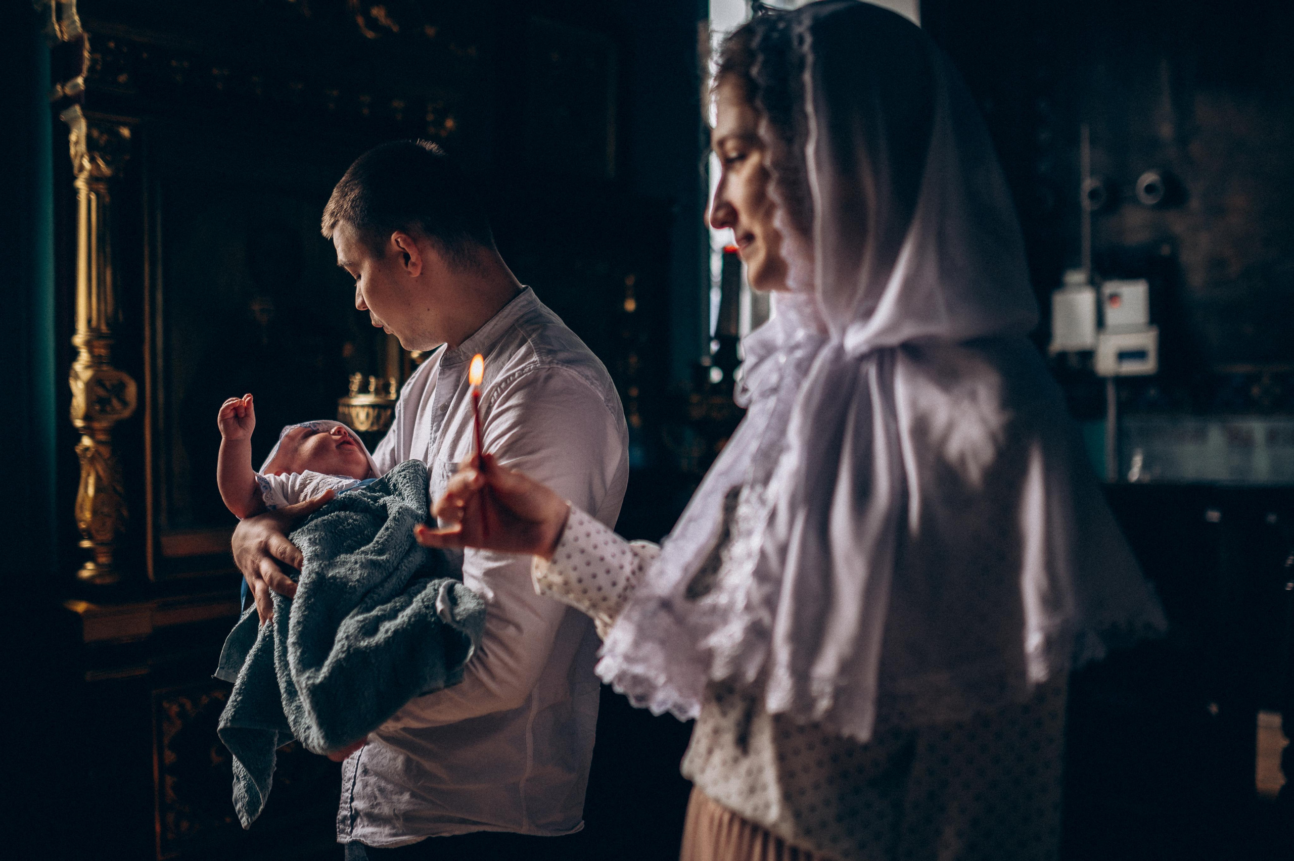 Таинство крещения. Фотограф ПИТЕР СПБ Надежда Баранова
