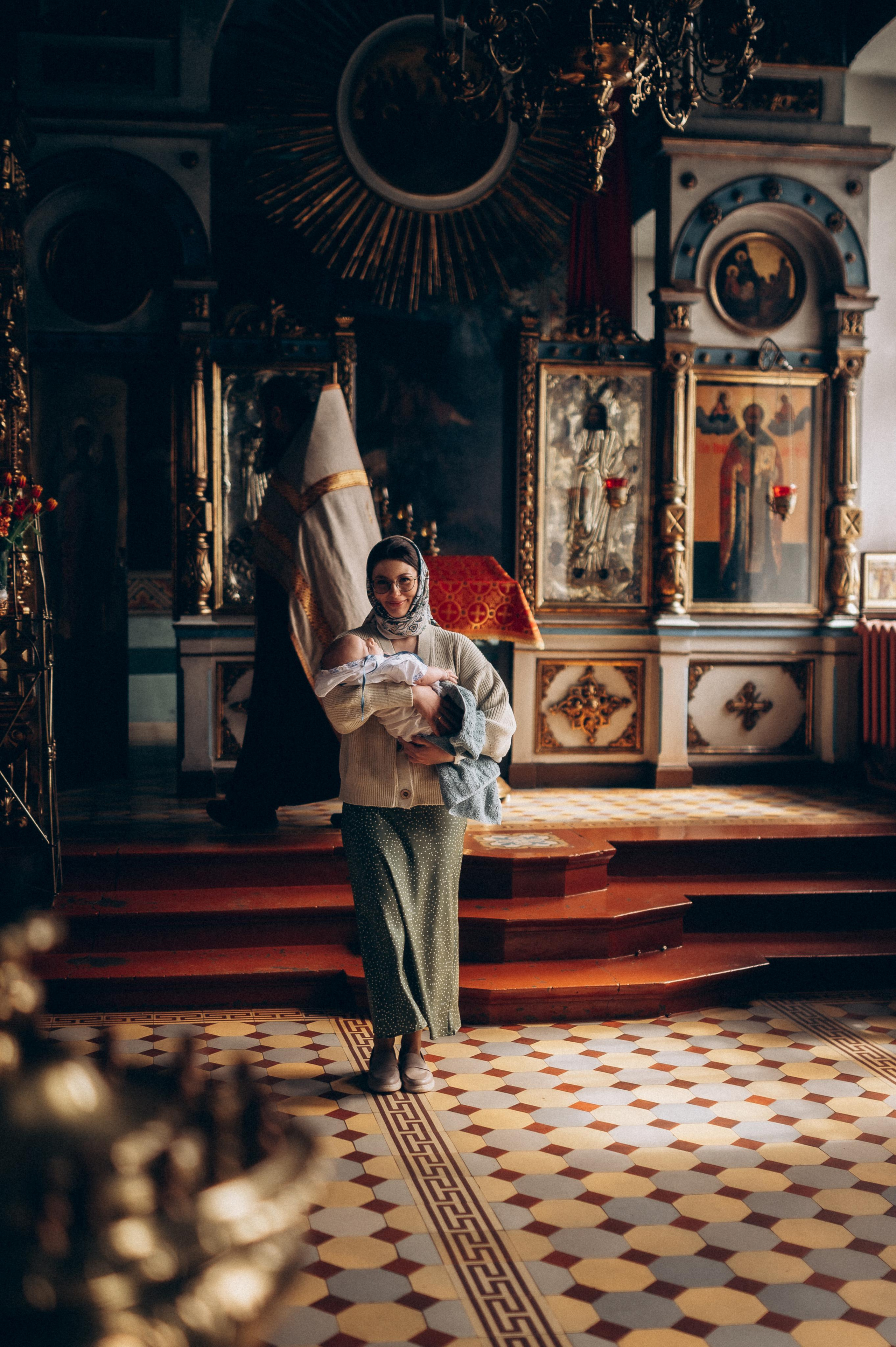 Таинство крещения. Фотограф ПИТЕР СПБ Надежда Баранова