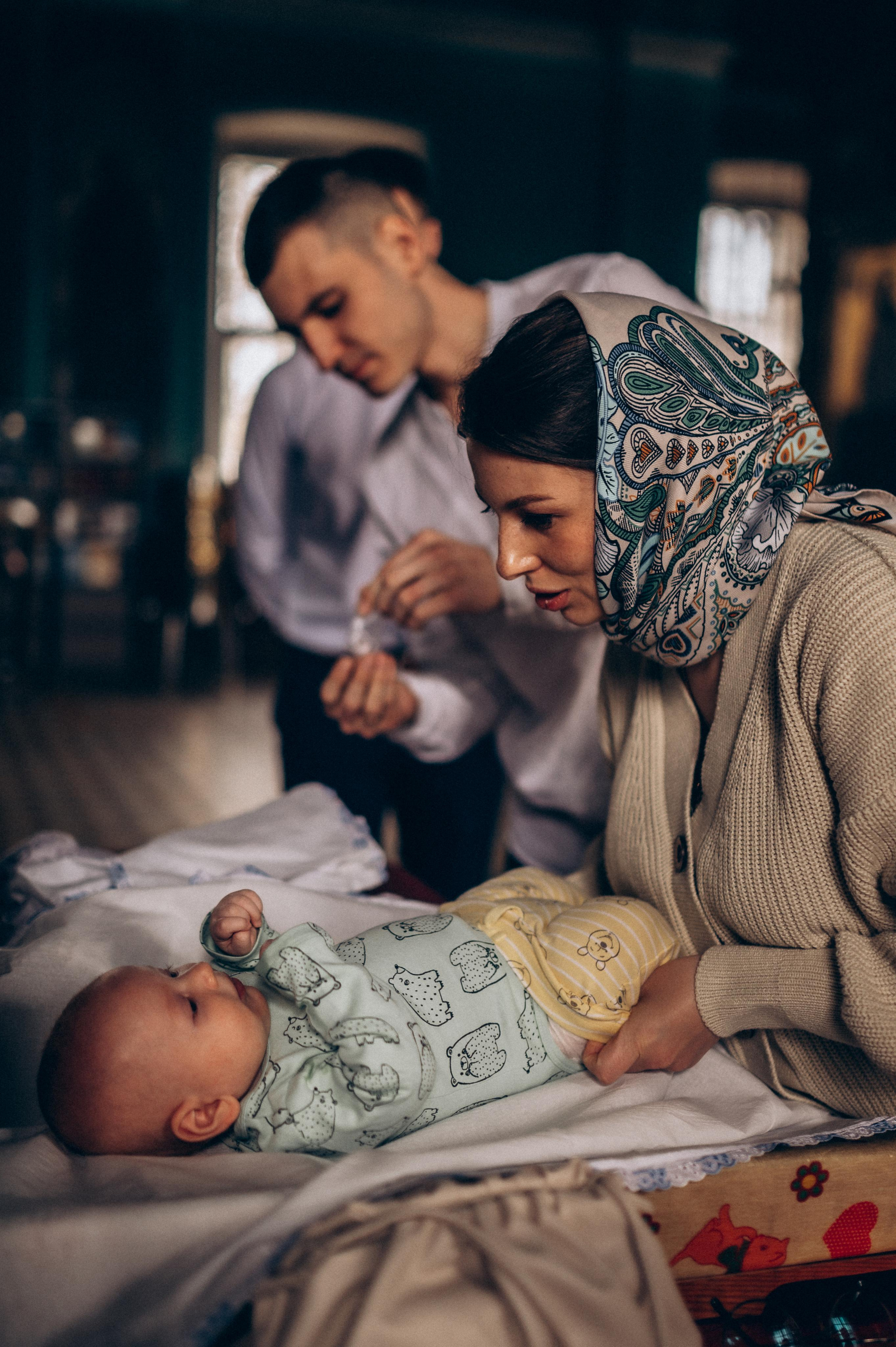 Таинство крещения. Фотограф ПИТЕР СПБ Надежда Баранова