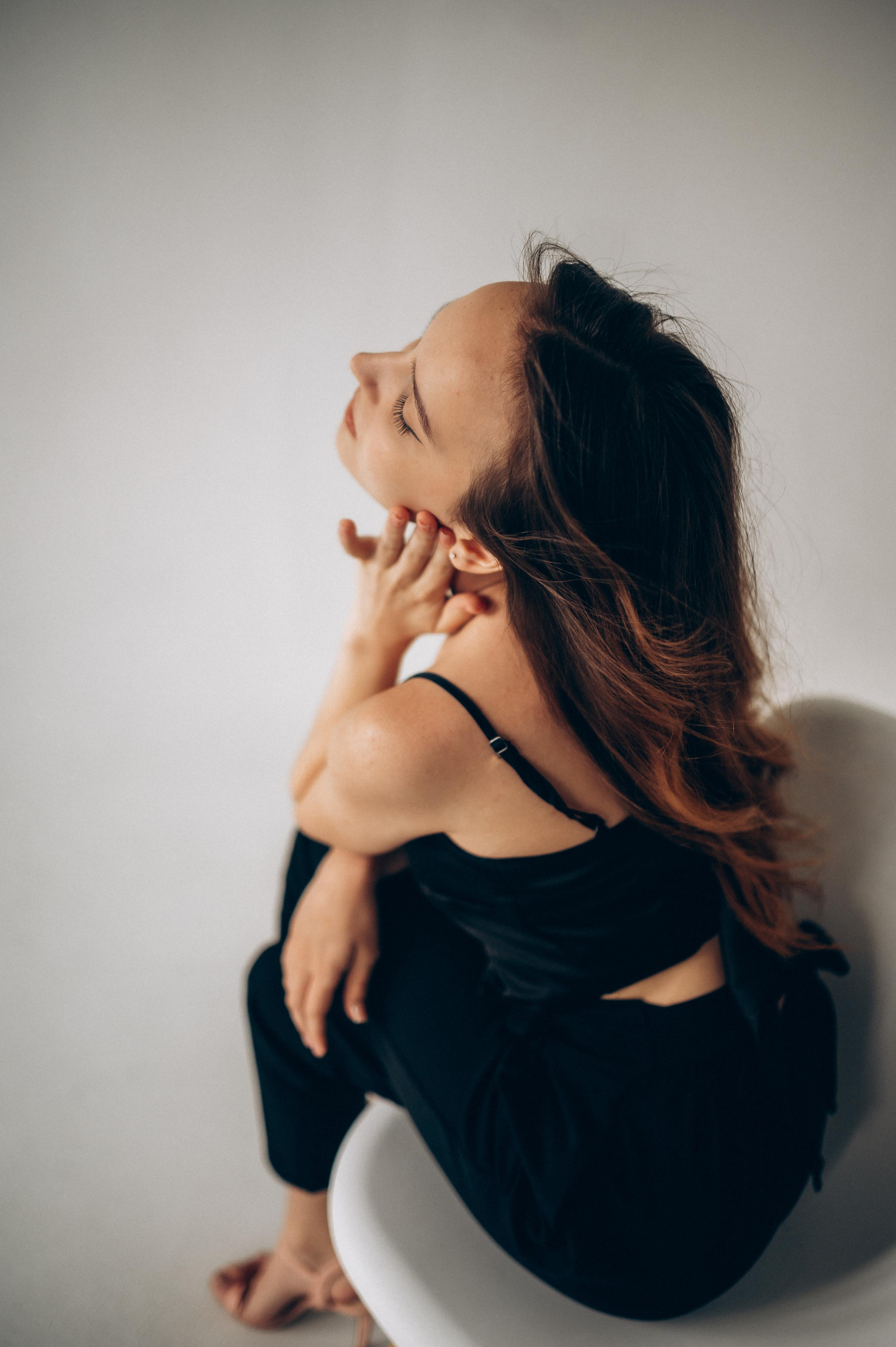 Индивидуальная фотосессия в студии. Дарья. Фотограф ПИТЕР СПБ Надежда Баранова