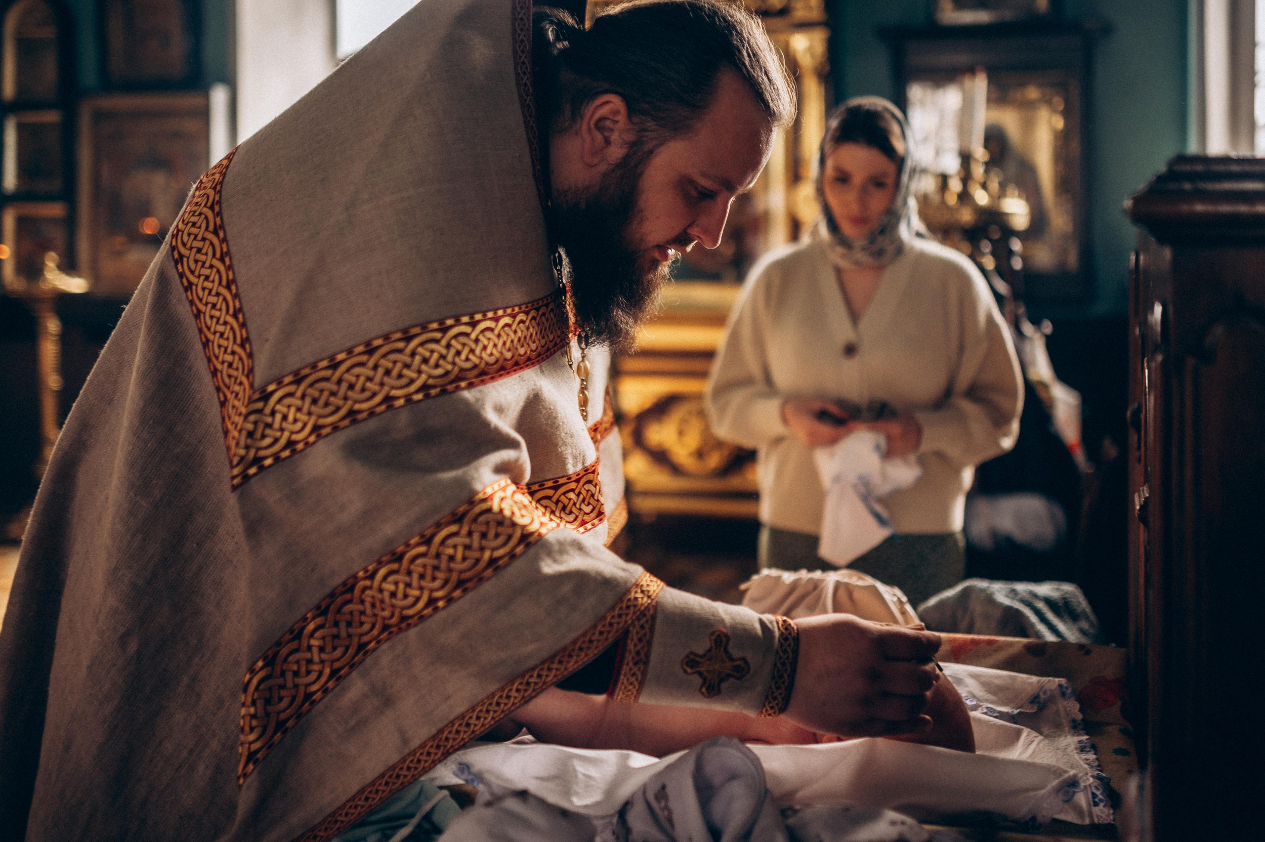 Таинство крещения. Фотограф ПИТЕР СПБ Надежда Баранова