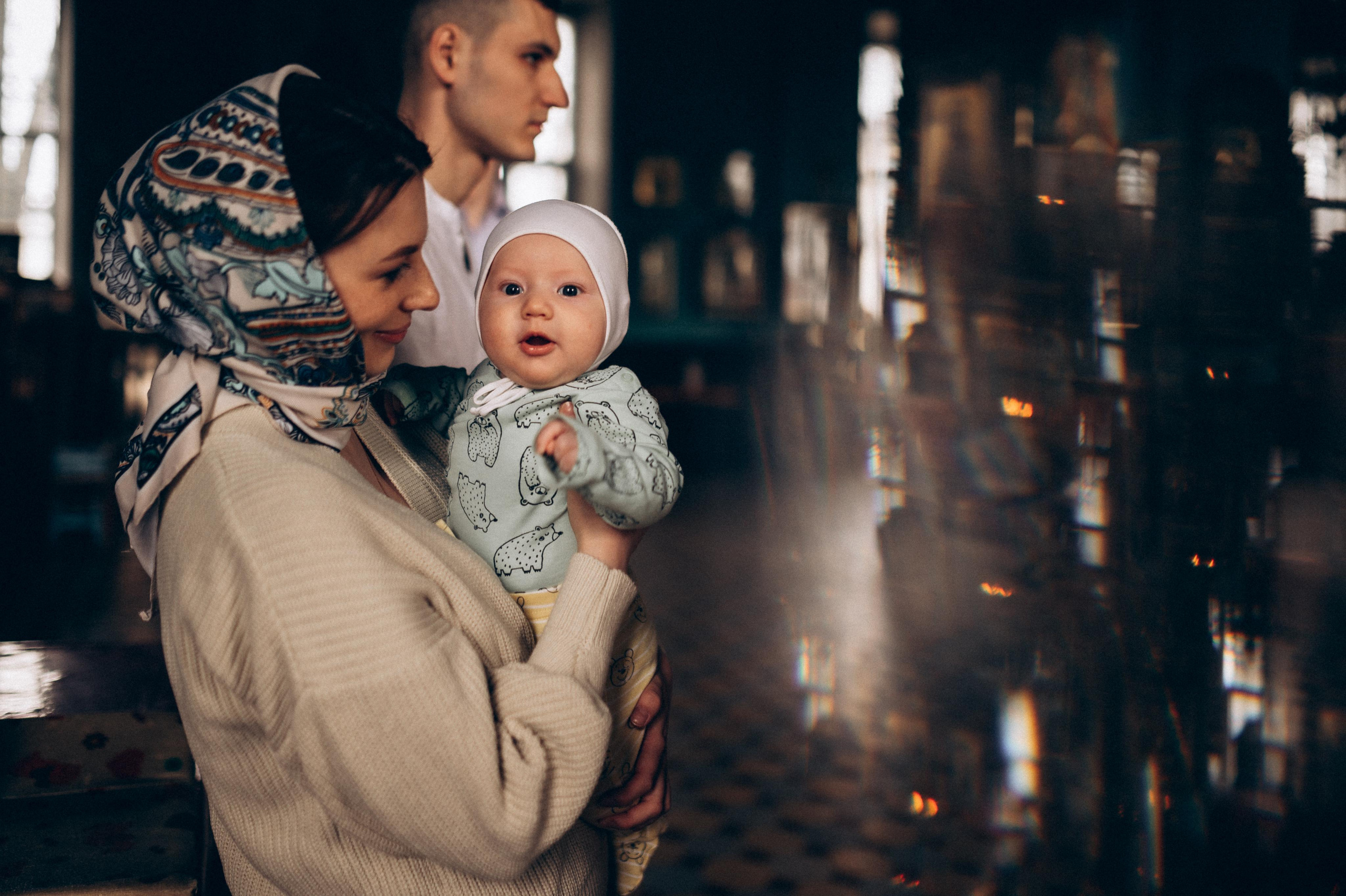 Таинство крещения. Фотограф ПИТЕР СПБ Надежда Баранова