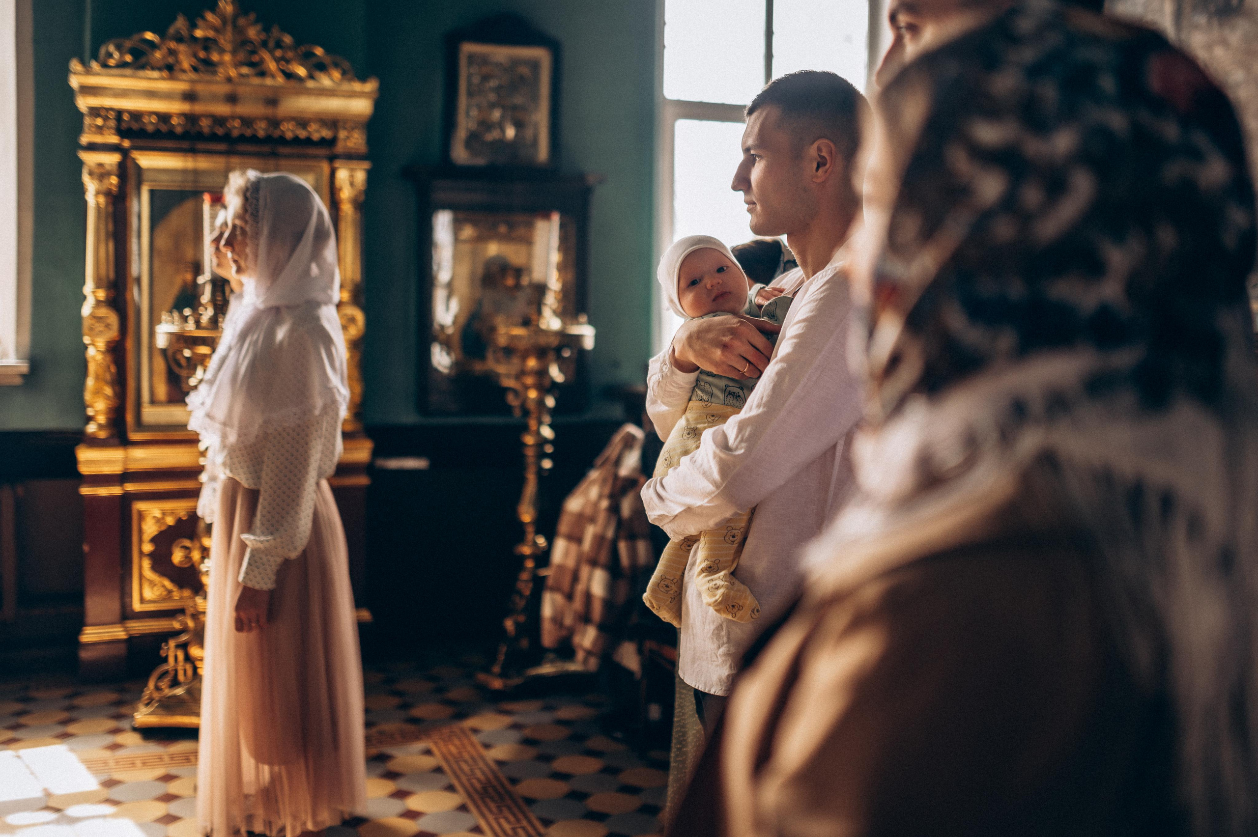 Таинство крещения. Фотограф ПИТЕР СПБ Надежда Баранова