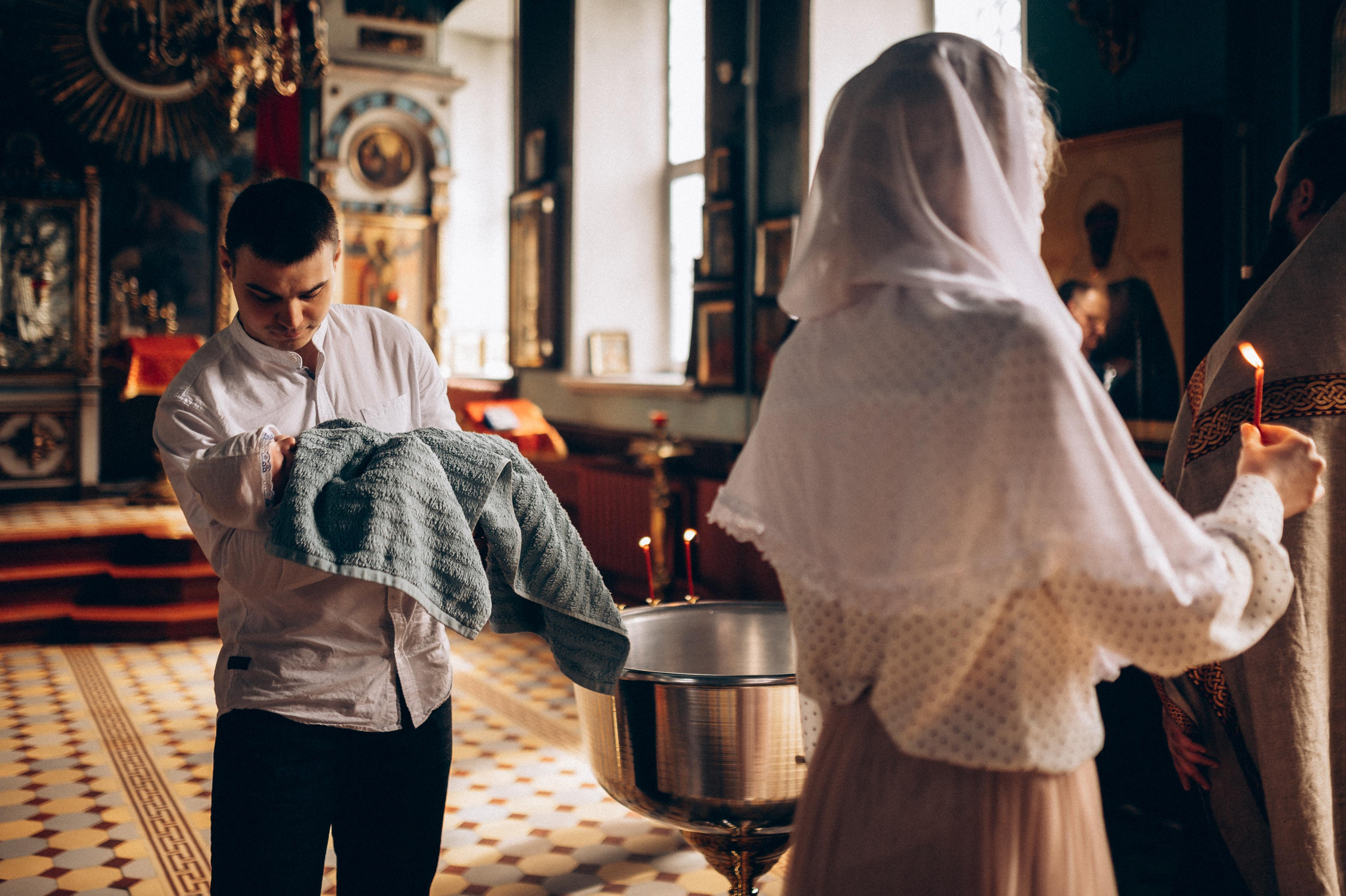 Таинство крещения. Фотограф ПИТЕР СПБ Надежда Баранова