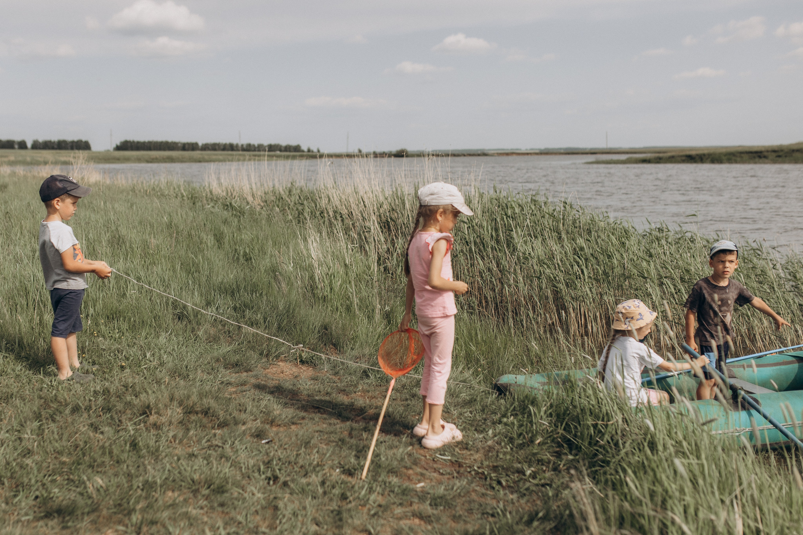 Семейная рыбалка. Семейный фотограф lifestyle в Новосибирске Елена Шпилевая