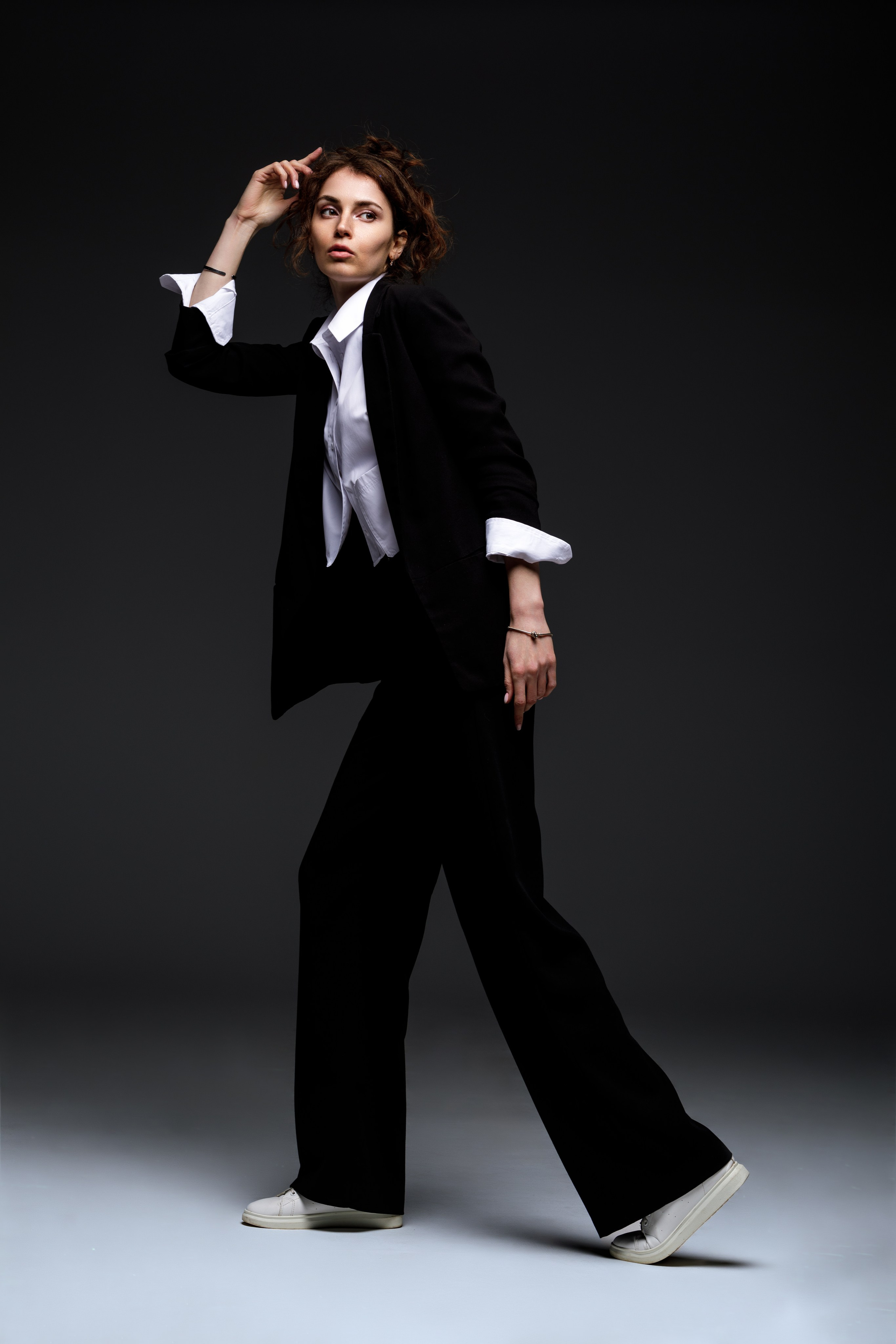 Съемка в студии на циклораме с Анастасией в формате для «себя»