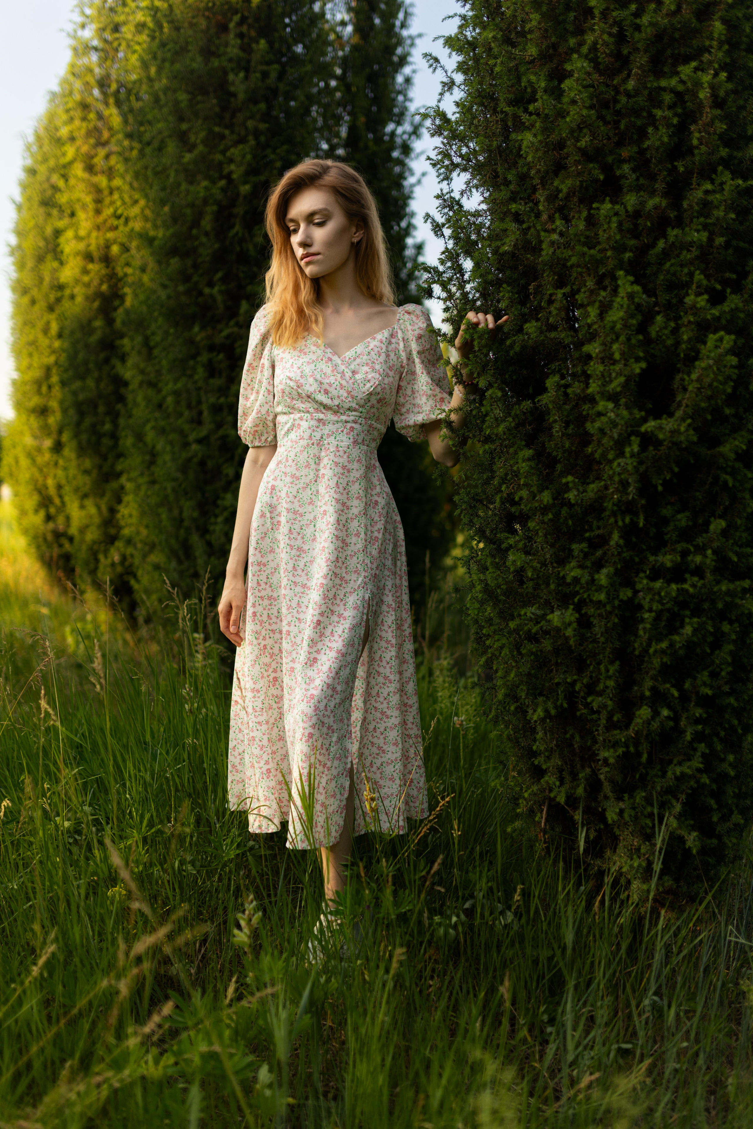 Фотосет с Дарьей в ботаническом саду в формате для «себя». Дмитрий Шульгин, портретный фотограф в Воронеже