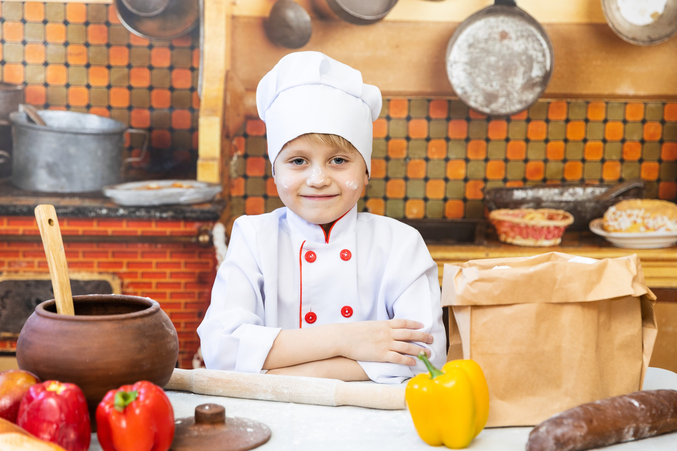 Тематическая «Поварята». Семейный, детский, школьный фотограф в Благовещенске Яна Белоусова
