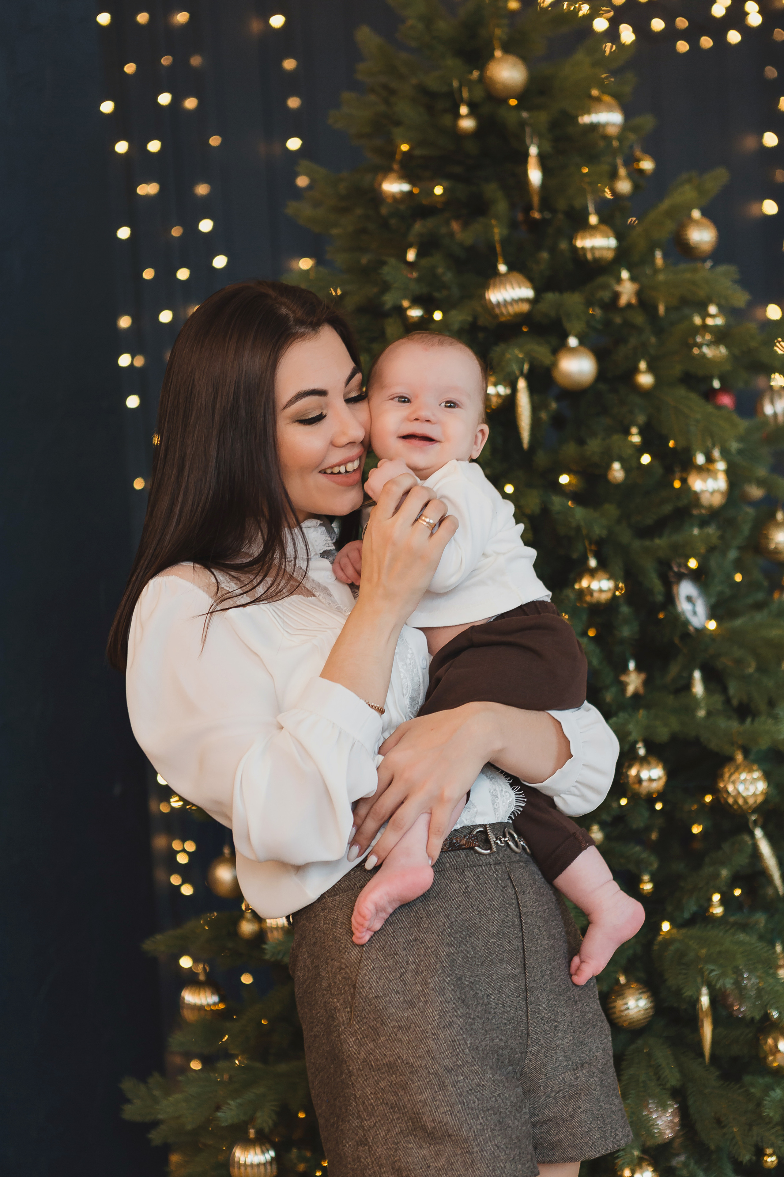 Новогодняя фотосессия в студии екатеринбург. Фотограф Виктория Темирова Екатеринбург