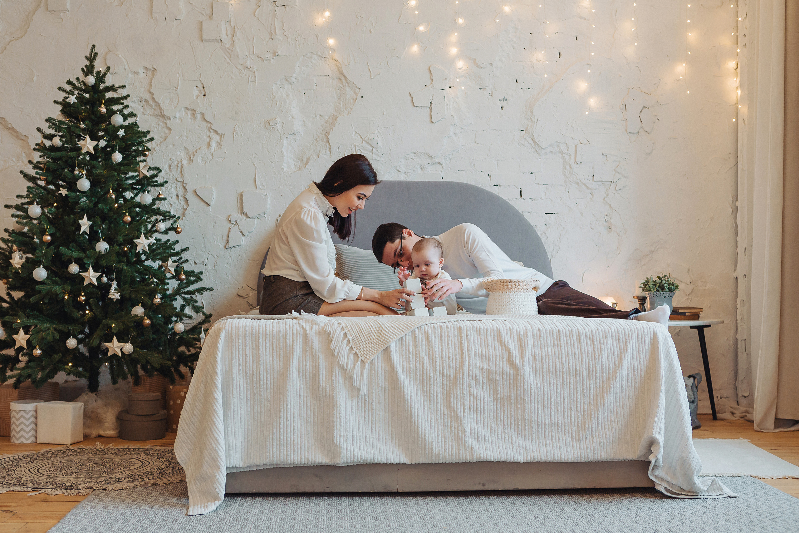 Новогодняя фотосессия в студии екатеринбург. Фотограф Виктория Темирова Екатеринбург